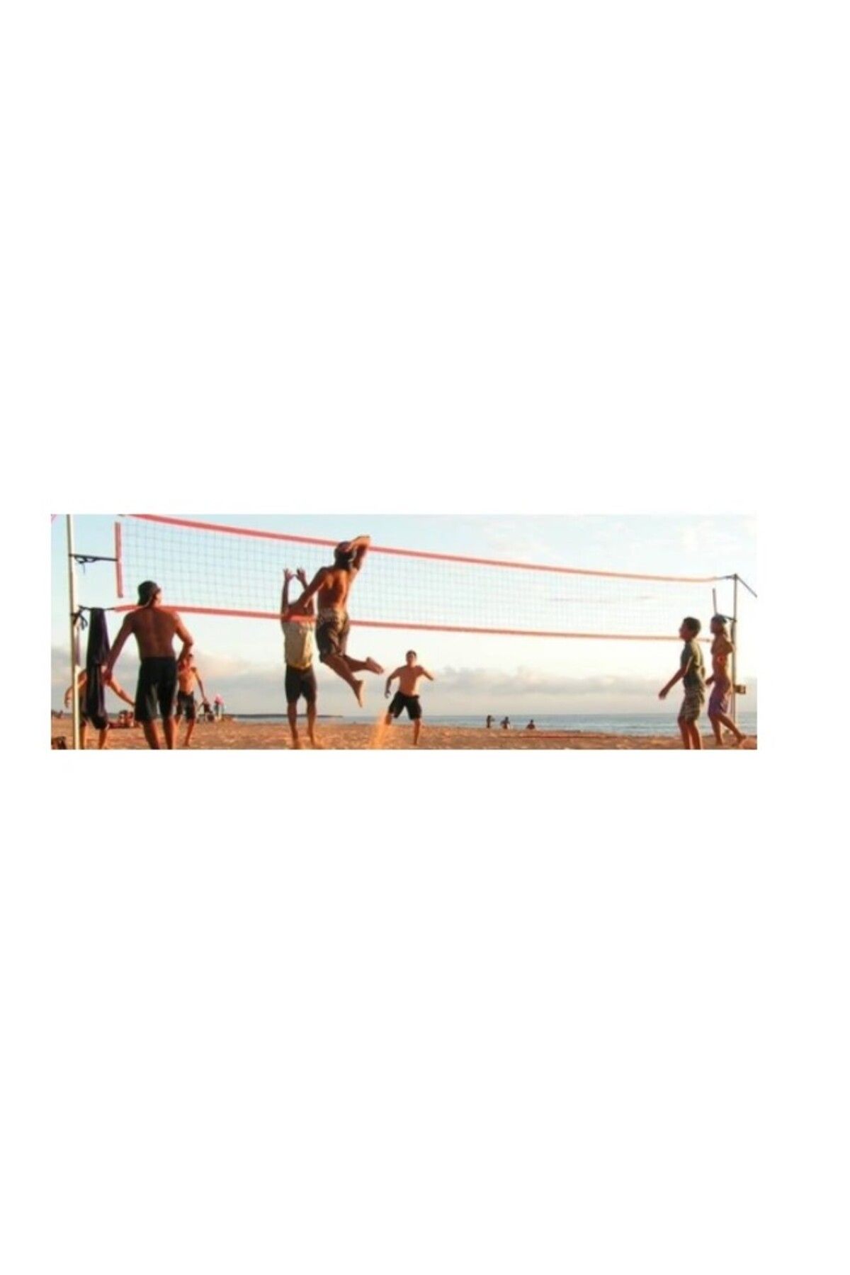 Attack Sport Abvf135 Beach Voleybol Filesi 2 Mm 10x10 Cm Kırmızı