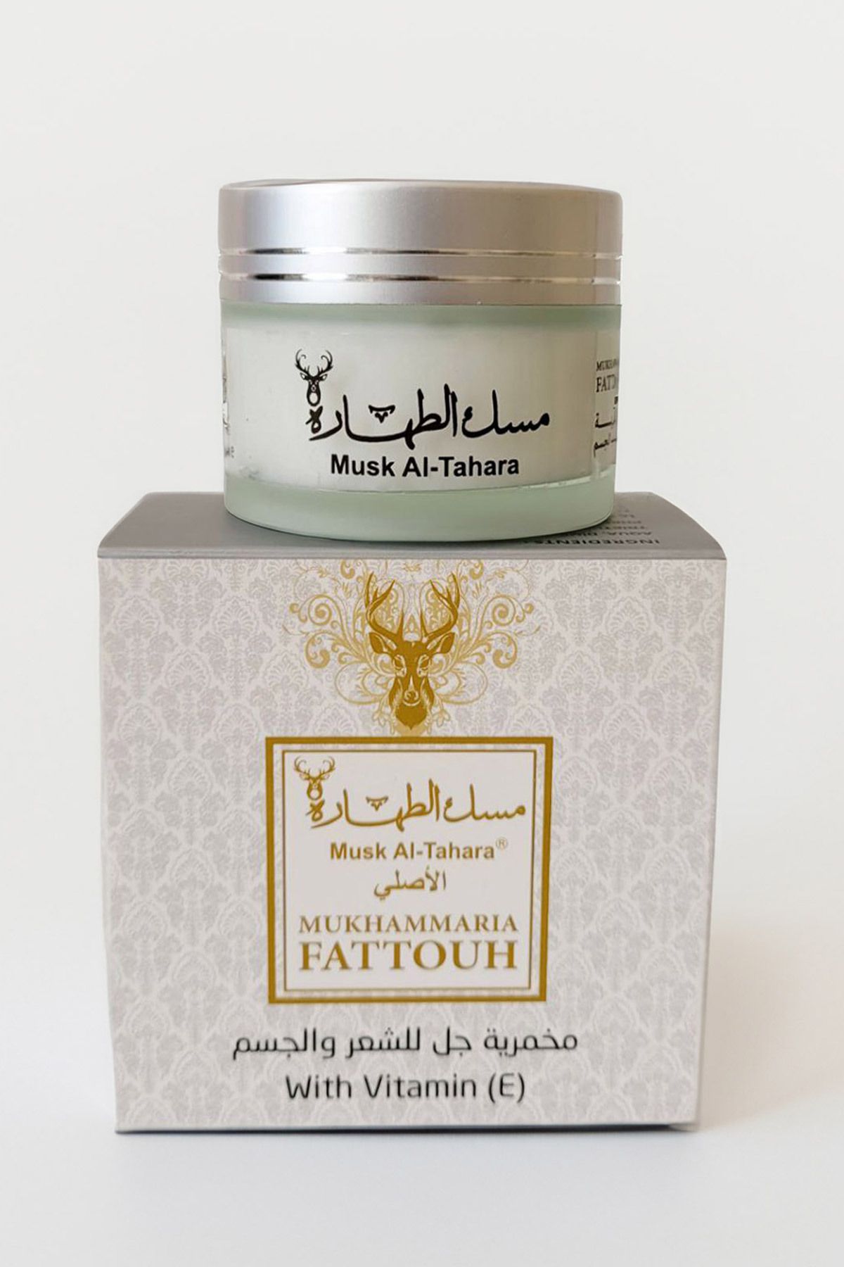 MUSK AL TAHARA-عطر وايت ميسك 50 مل - كريم مرطب ومرطب مع فيتامين هـ (اليد والوجه والشعر) 1
