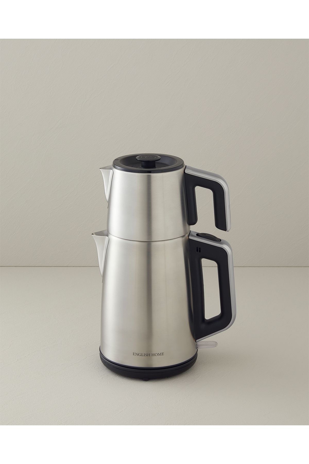 English Home-Cmk 6010 Inox Tea Machine - Black and Chrome Design 2