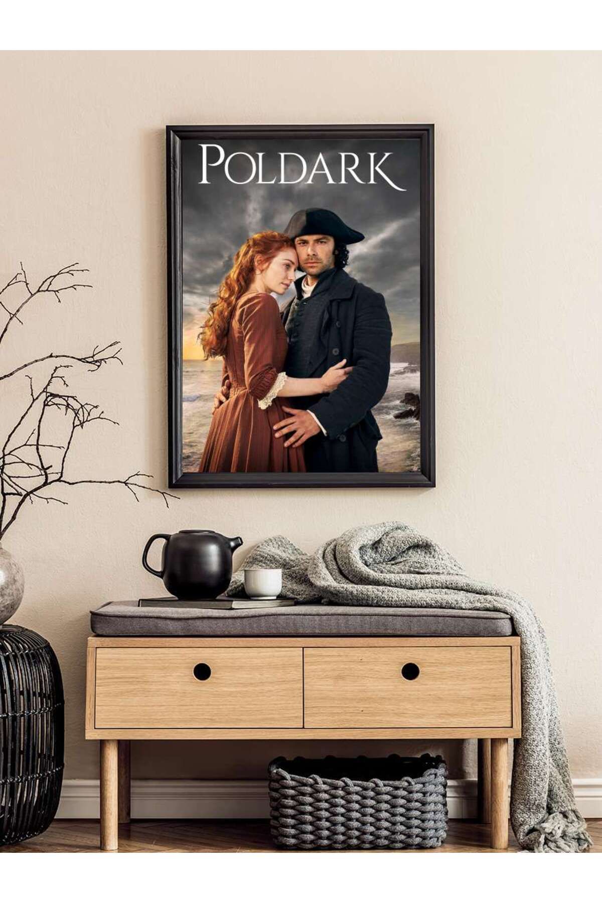Mudi Store-ملصق حائط من Poldark بدون إطار عالي الجودة 2