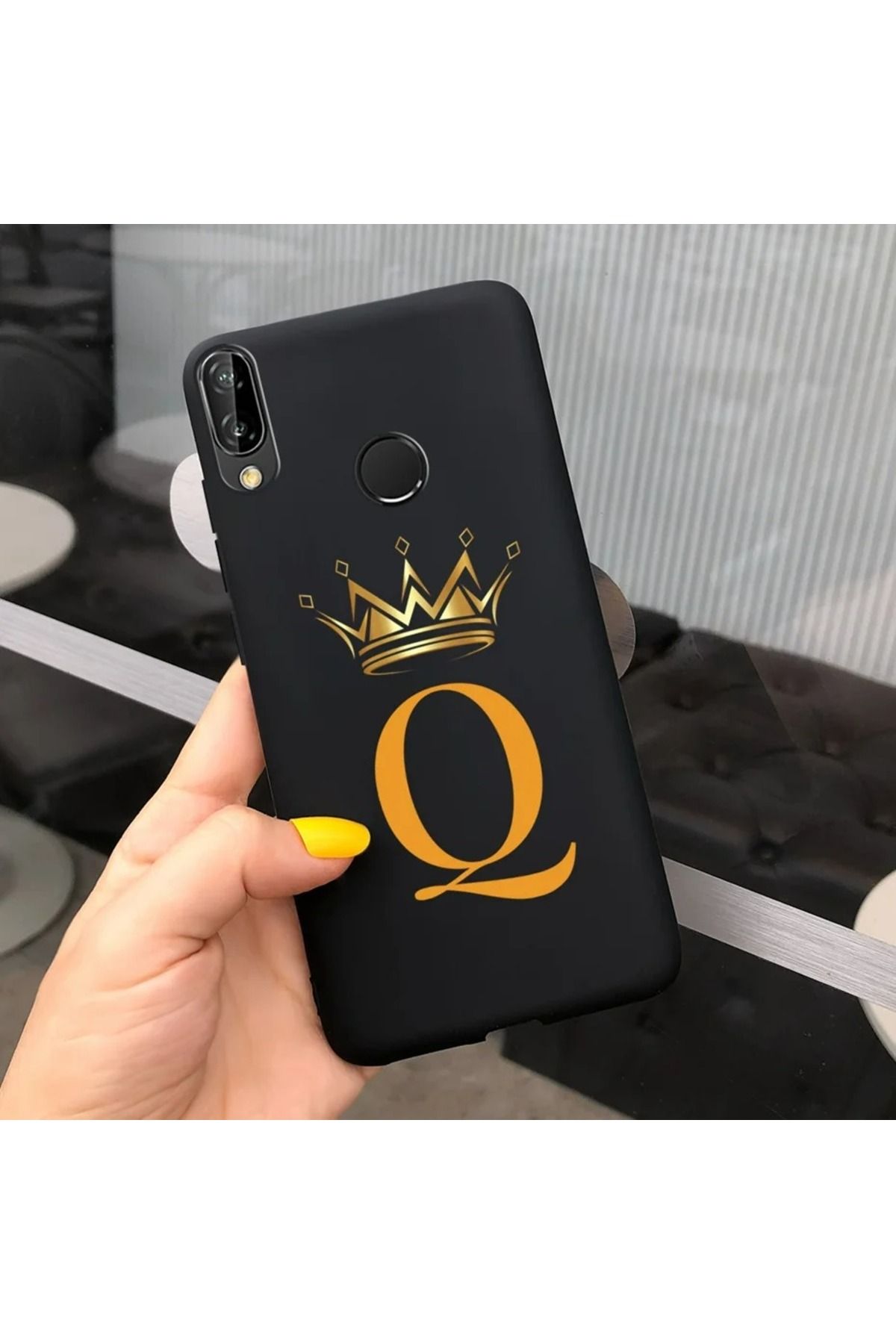 Rotaks General Mobile 10 Uyumlu Kılıf Silikon Esnek İsme Özel Baskılı Harf