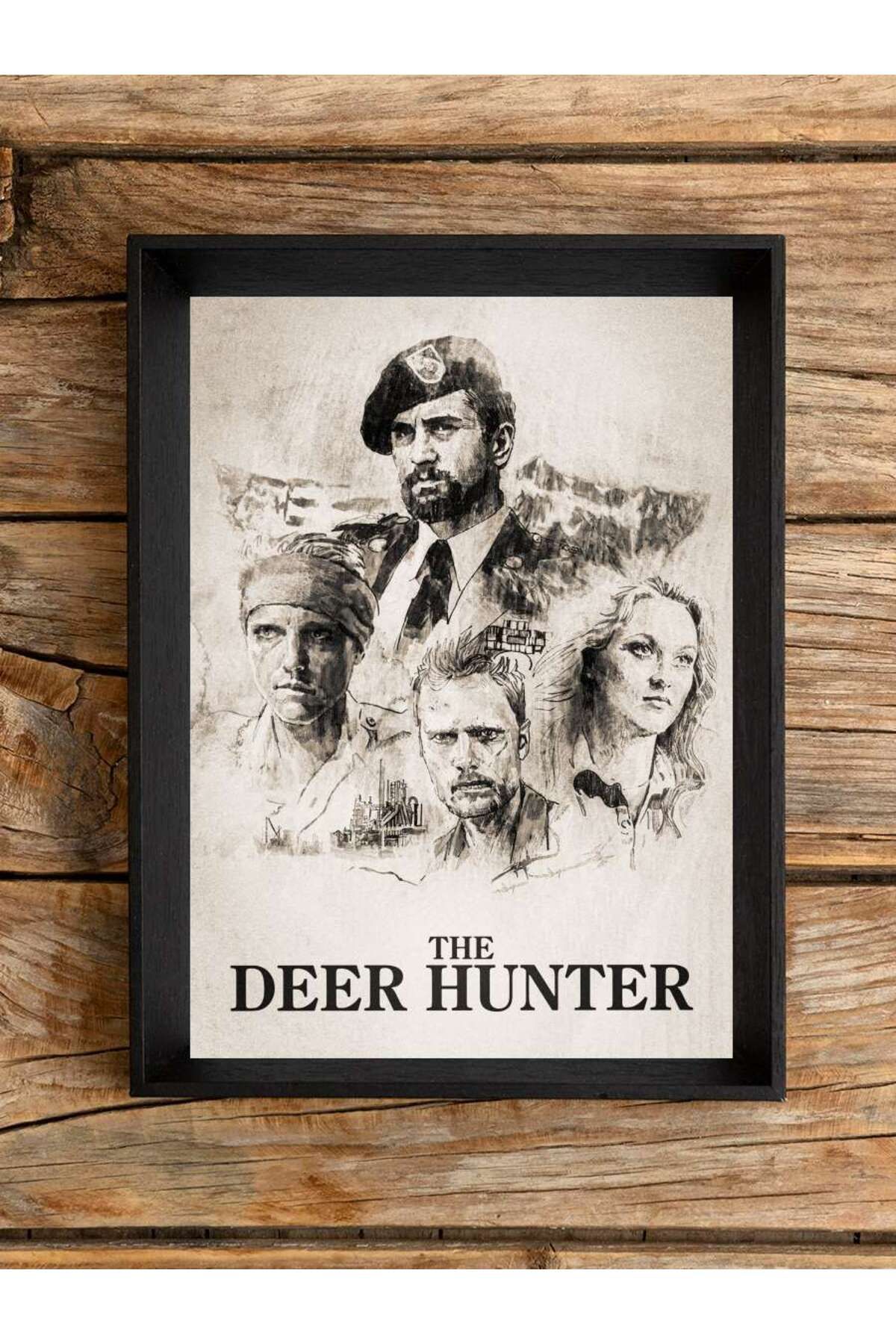 Mudi Store-The Hunter - the Deer Hunter Movie Poster Unframed High Quality Movie Poster Wall Poster 3