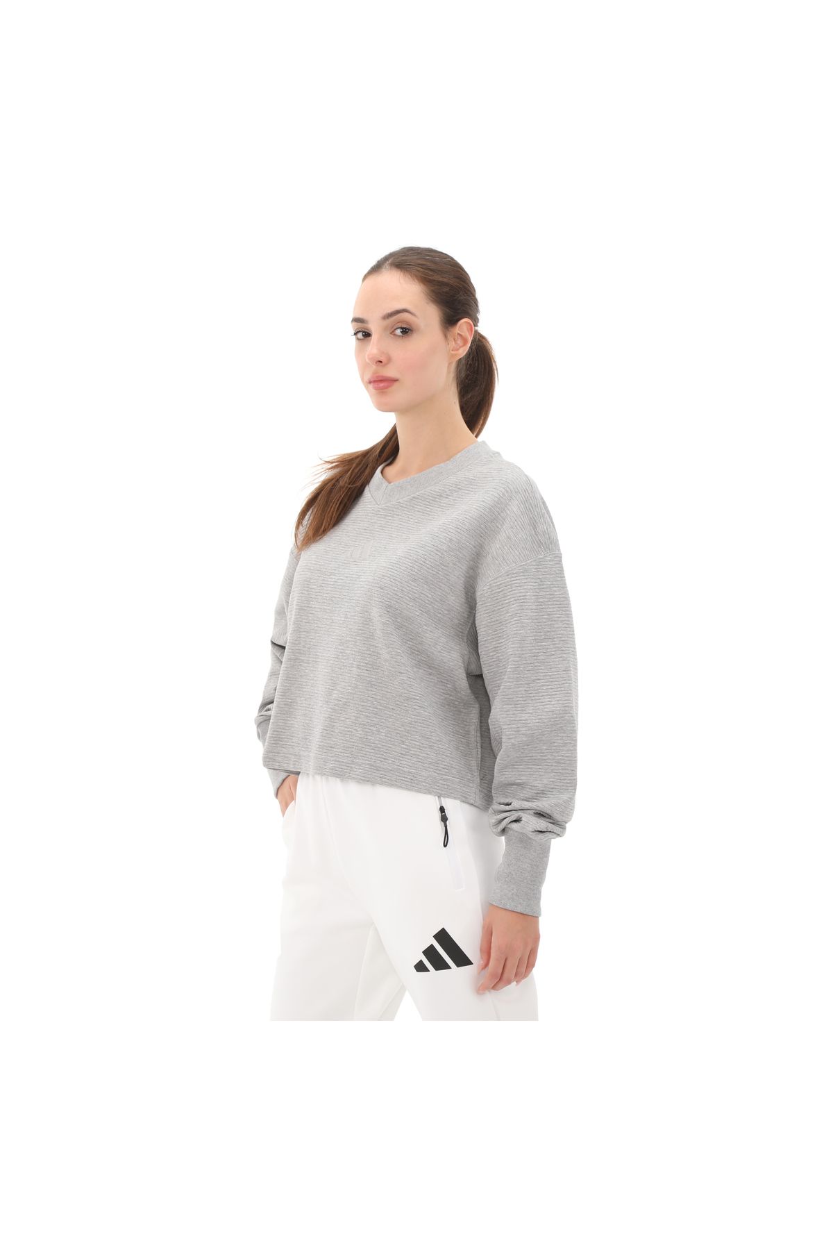 adidas-W All Szn L Swt Dámská mikina Iy6829 2