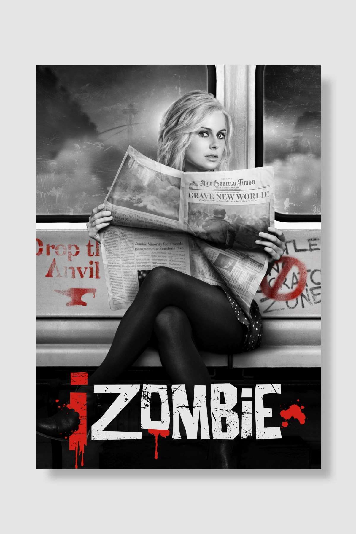 Mudi Store-Izombie Sequence Poster Unframed High Quality Sequence Banner Wall Poster 1