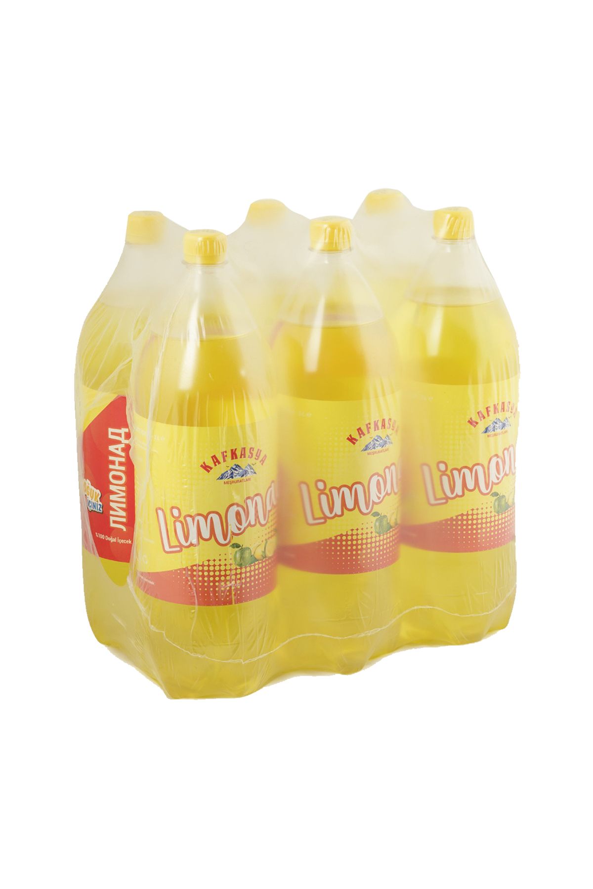 kafkasya meşrubatları Kafkasya Meşrubatları Limonad ( 2 Lt x 6 Adet )