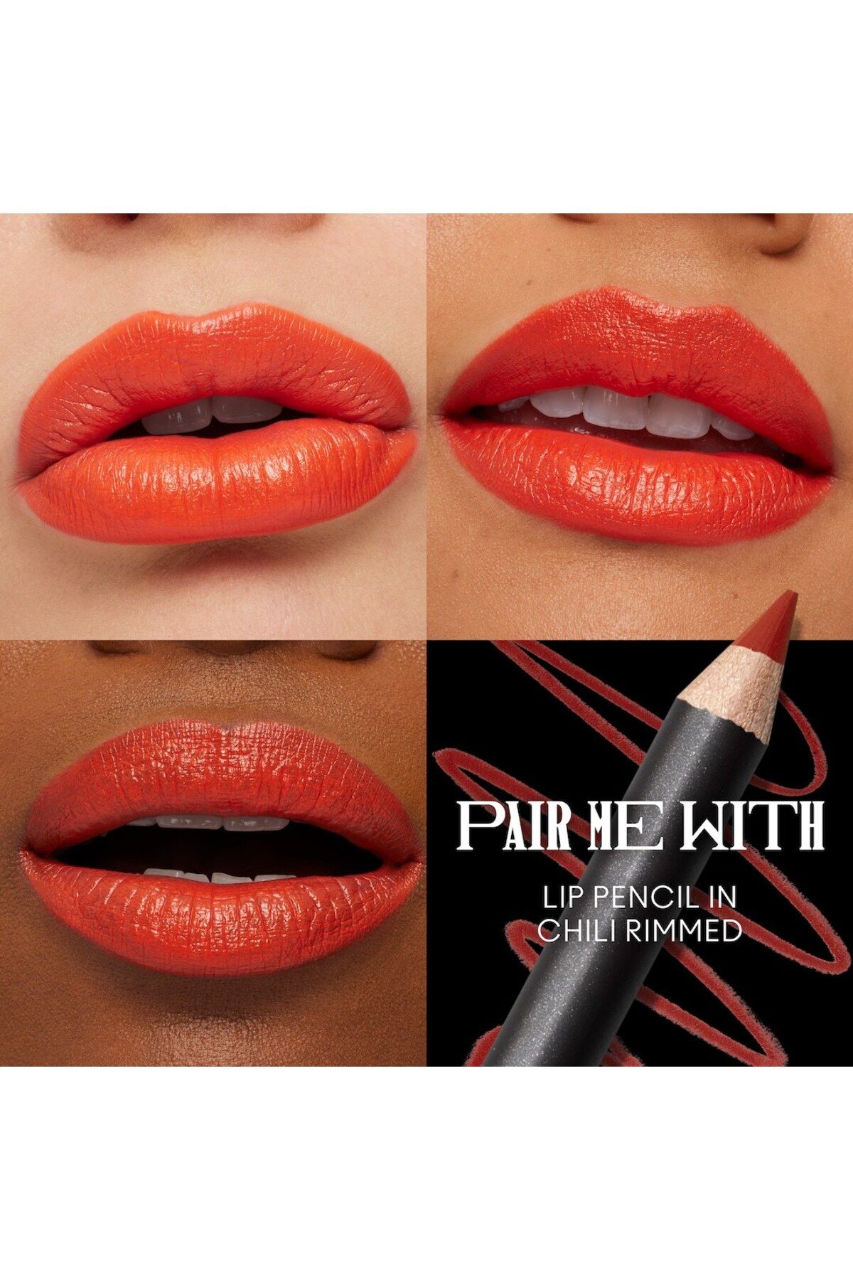 M.A.C-Morange Satin Lipstick - Intense Pigment, Luxury Design Full Coverage 3