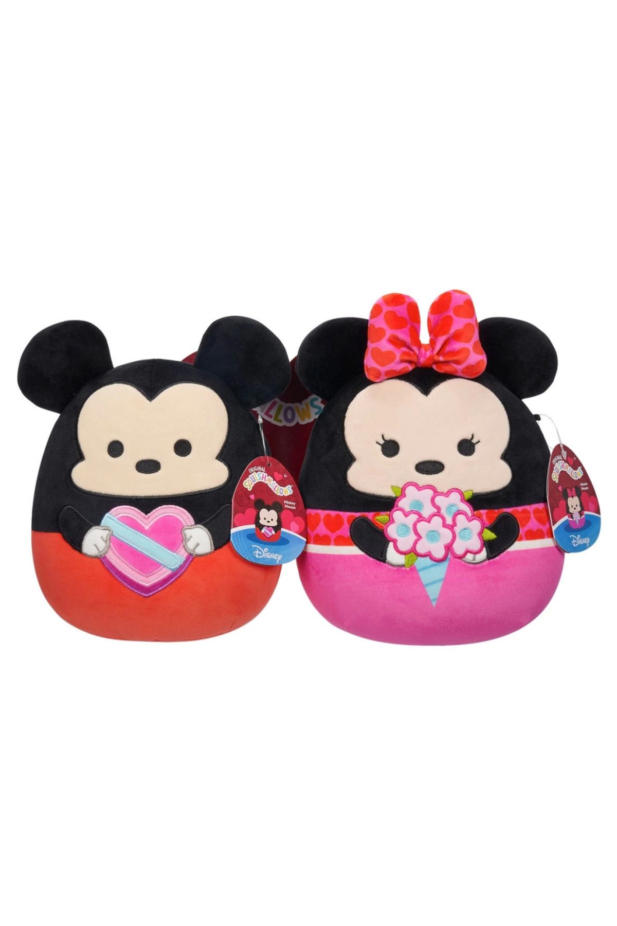 Liodora Squishmallows Disney Mickey ve Minnie 2'li 20 cm