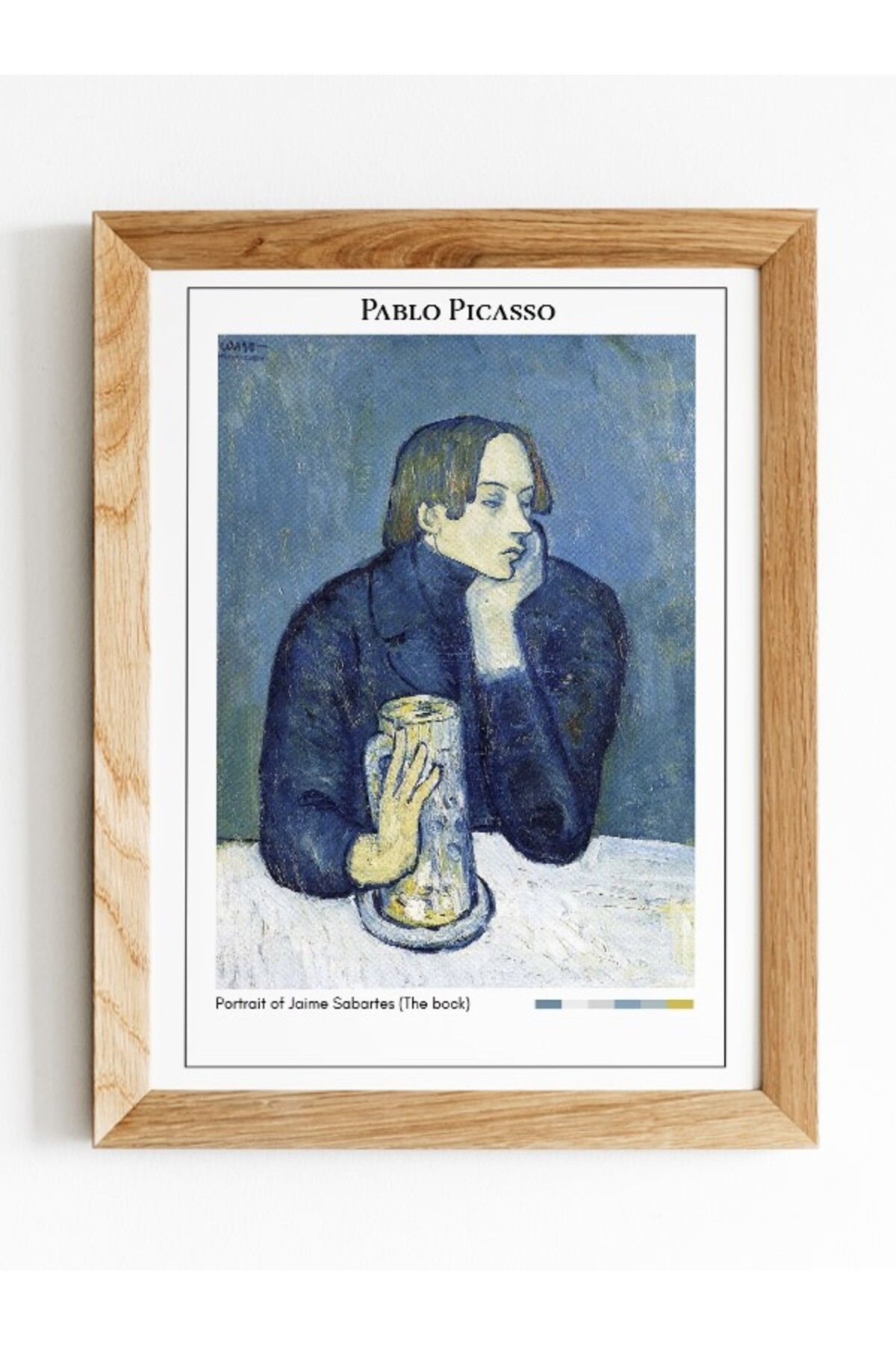 kubdekor-Pablo Picasso - Jaime Sabartes (the Bock) Portrait Poster 2