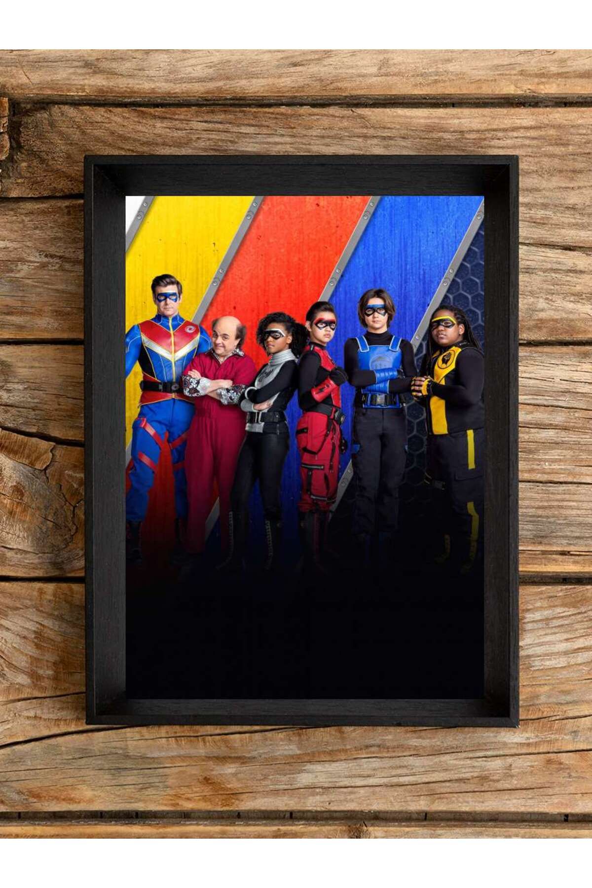 Mudi Store-Danger Force Sequence Poster Unframed High Quality Sequence Poster Wall Poster 3