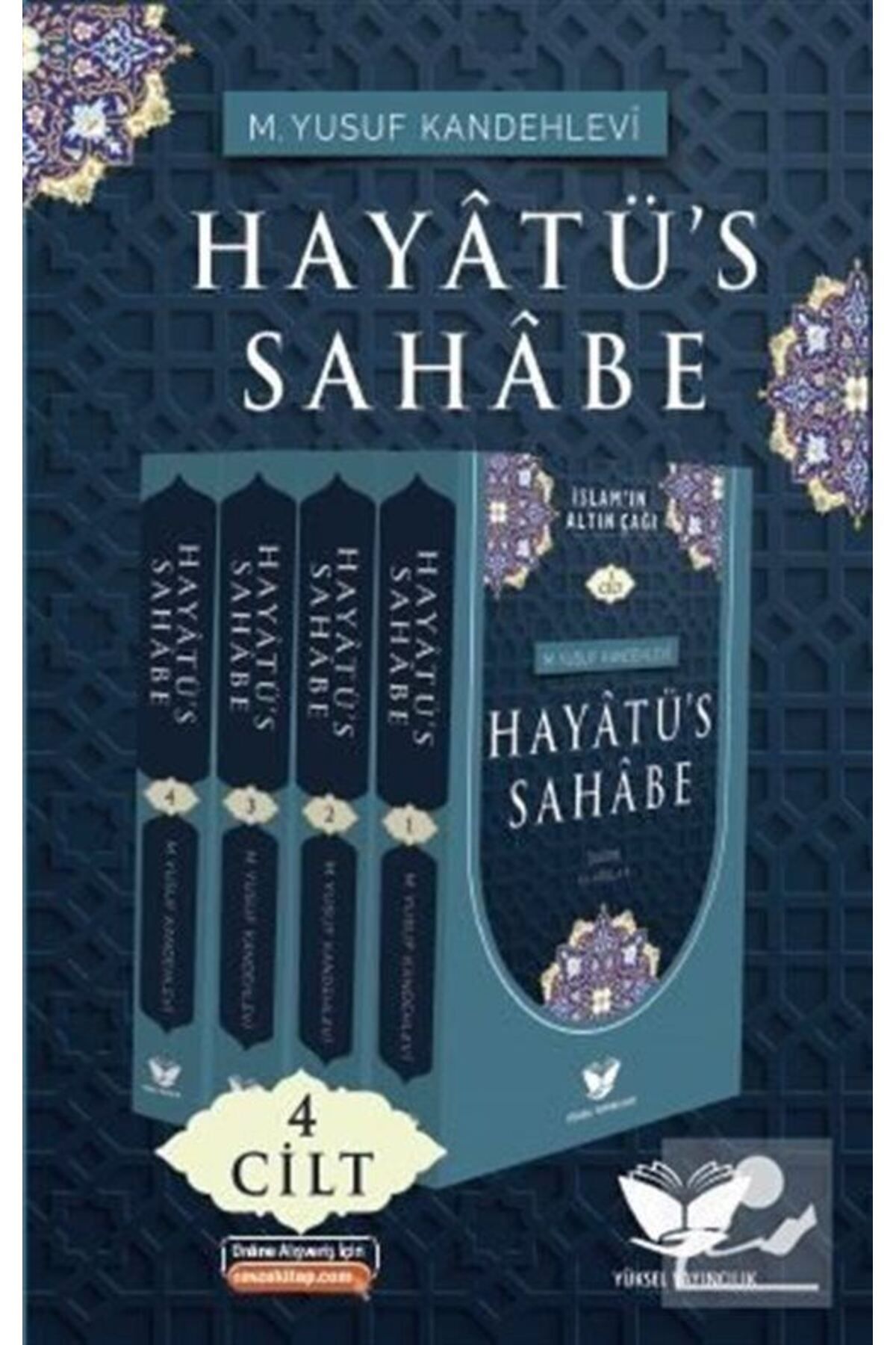 yüksel yayıncılık Hayatü's Sahabe (4 CİLT TAKIM)