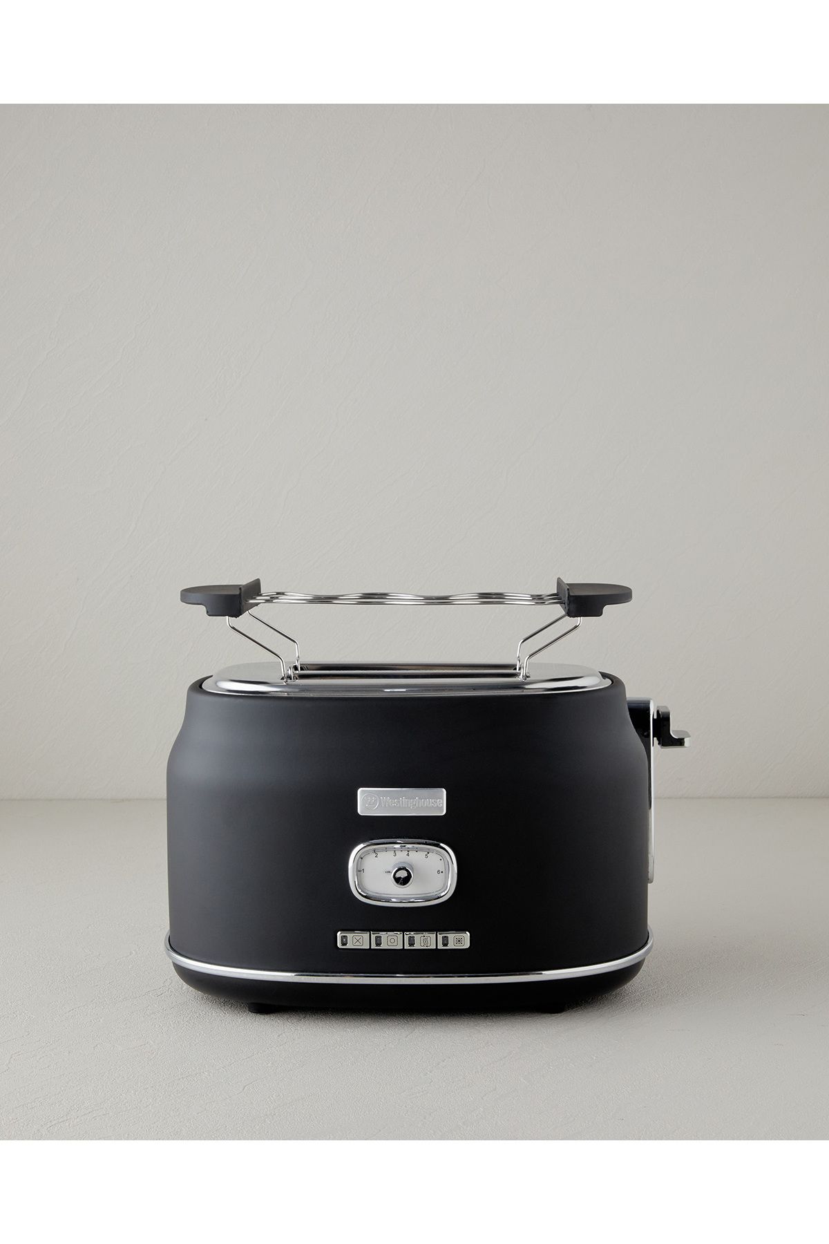 Westinghouse Ekmek Kızartma Makinesi - Retro Series 2 Slice Toaster Siyah