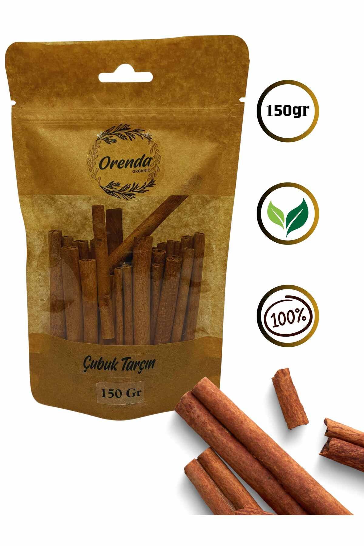 Orenda Çubuk Tarçın 150gr(Doğal ve katkısız zengin aroması ile benzersiz tadı ile lezzet katmaya geldi.)