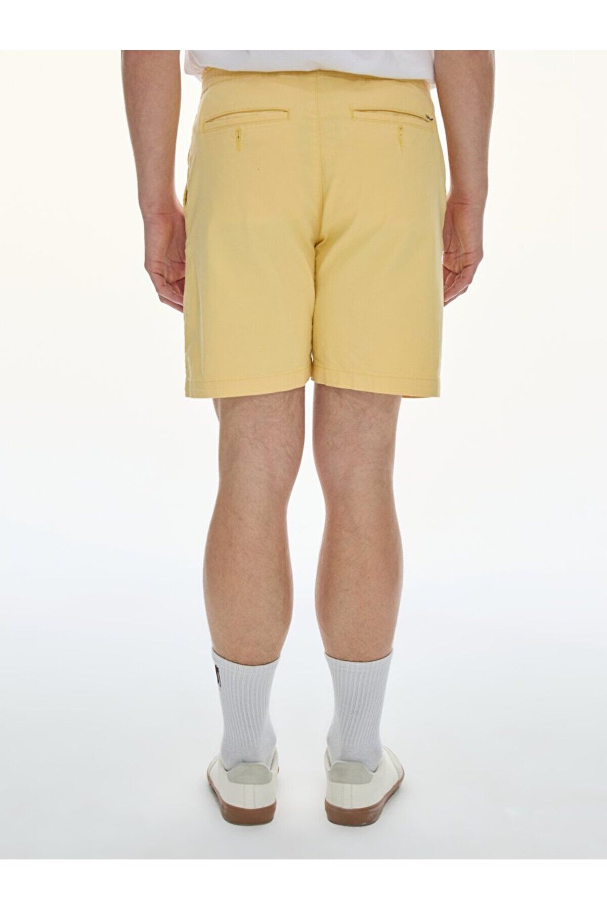 Ltb-Pantaloni scurți galbeni 3