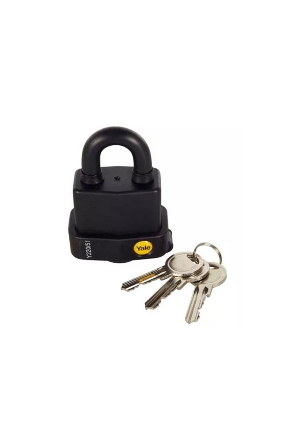 51 Mm Pvc Coated Marine Padlock - Blister