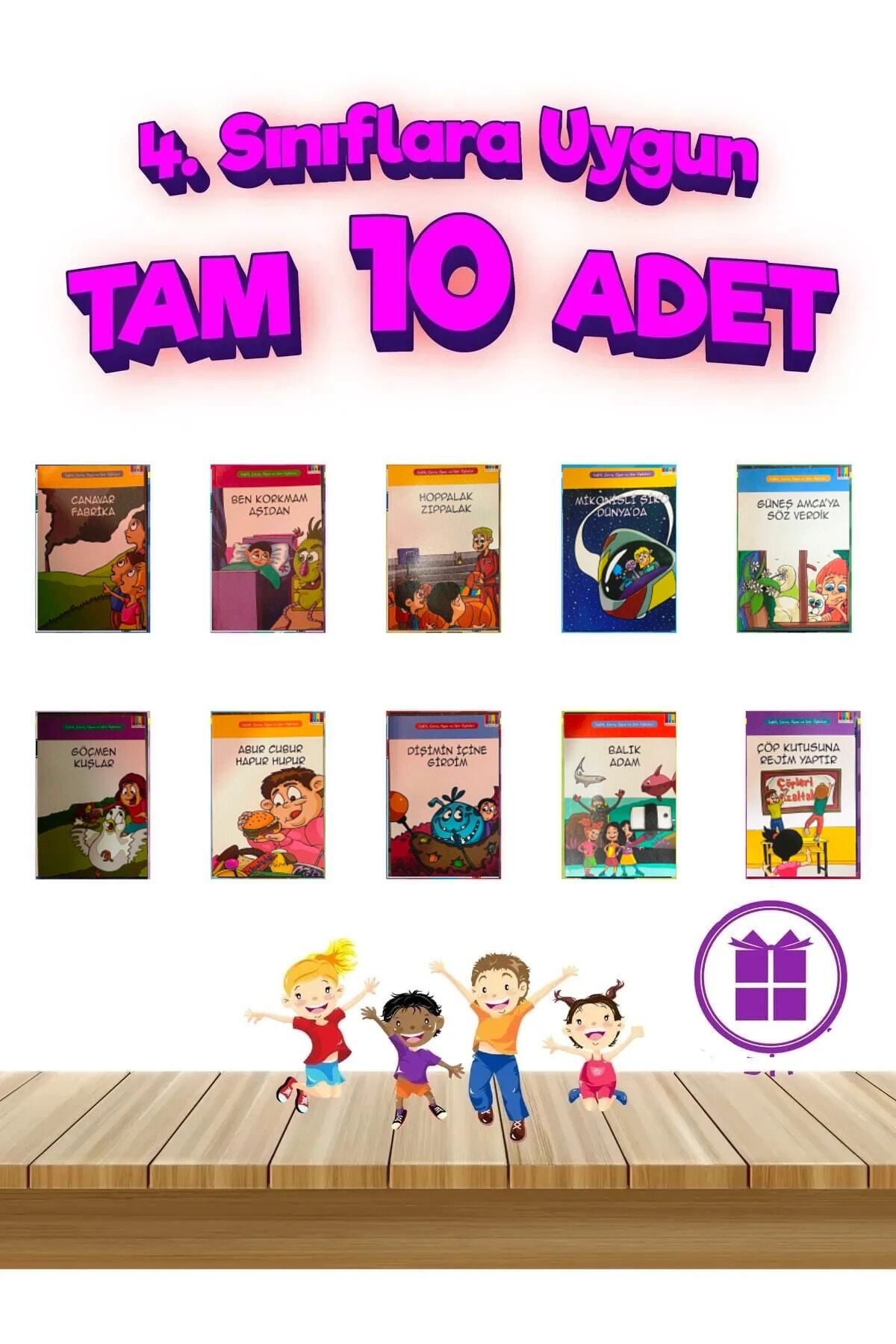 GÖNÜL YAYINCILIK 3.sınıflara Uygun Okumayı Sevdiren Bilim 10'lu Hikaye Seti fotoğrafı 3 (önizleme)