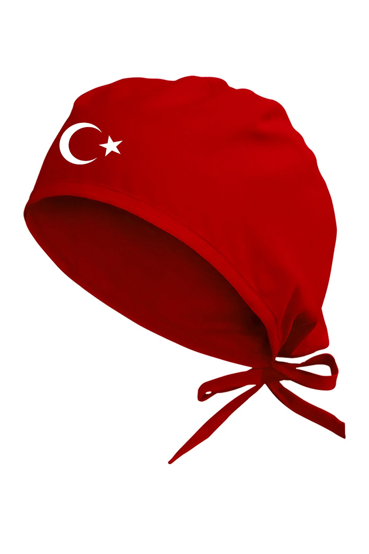 Tasarım Trend Ayyıldız Temalı Özel Tasarım Cerrahi Bone Kırmızı