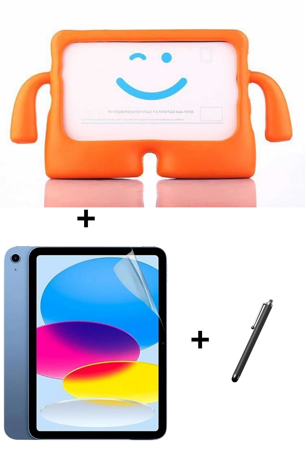 Hatreds-حافظة متوافقة مع Apple iPad 10.9 2022 - موديل A2757، متوافقة مع أجهزة الترفيه ومقبض اليد للأطفال 1