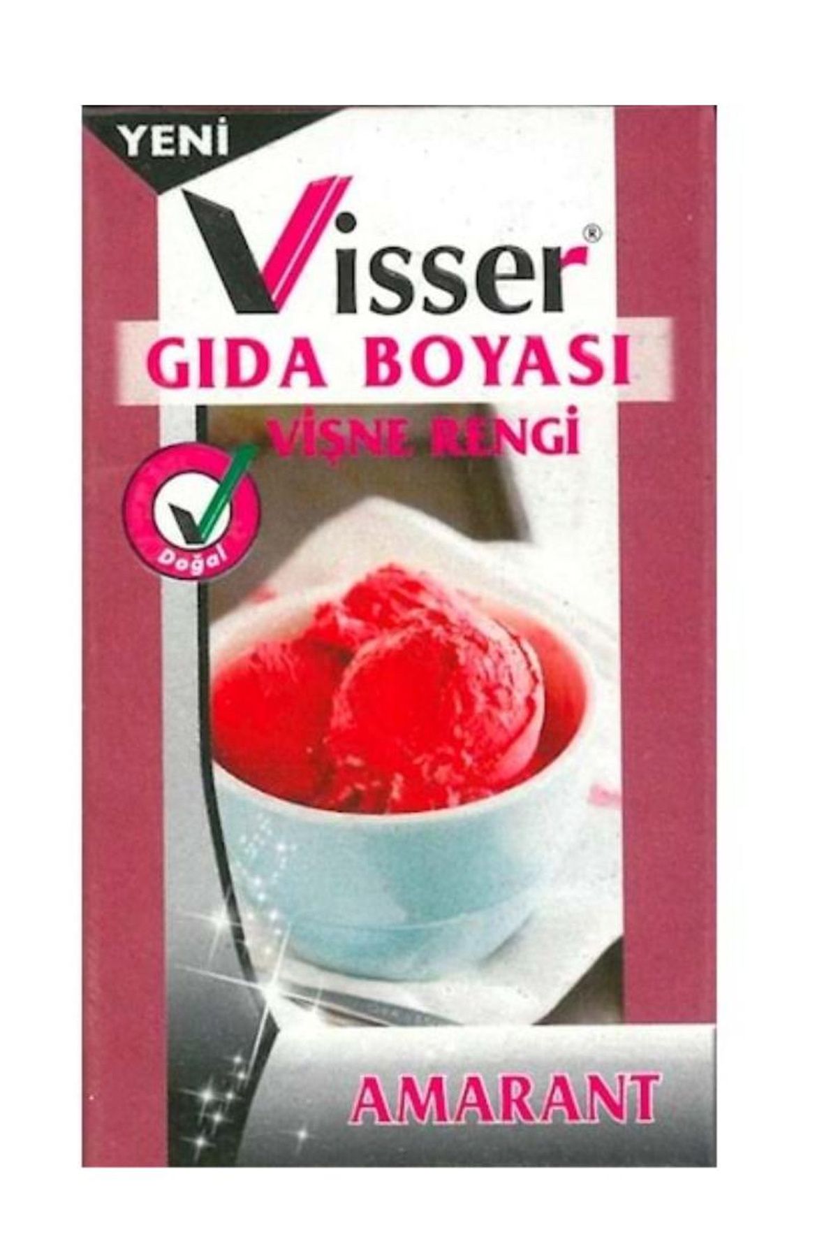 Genel Markalar STD Visser Gıda Boyası Vişne Renk 9 gr Klasik ( TEKLİDİR )