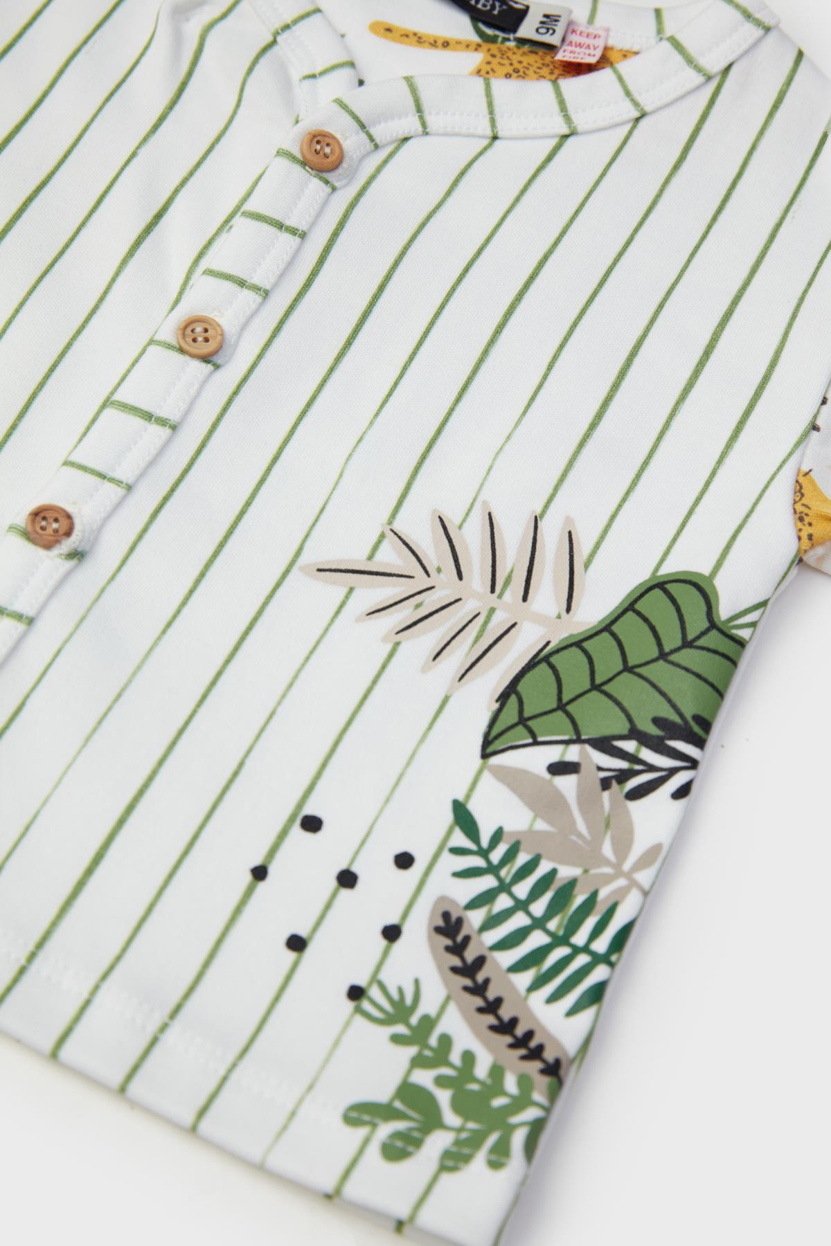 GB Baby BG Store Erkek Bebek Desenli Pijama Takımı fotoğrafı 4 (önizleme)