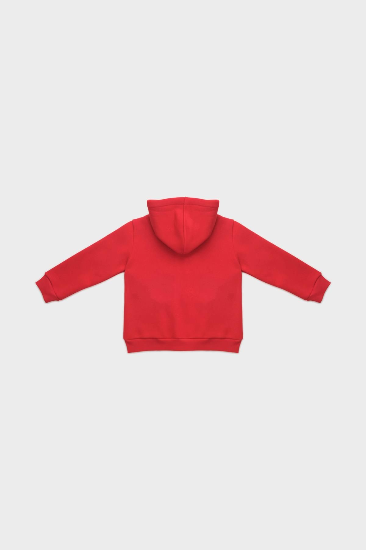 Nebbati-Bg Store Boy's Red Tracksuit Top 22Fw0Nb3412 6