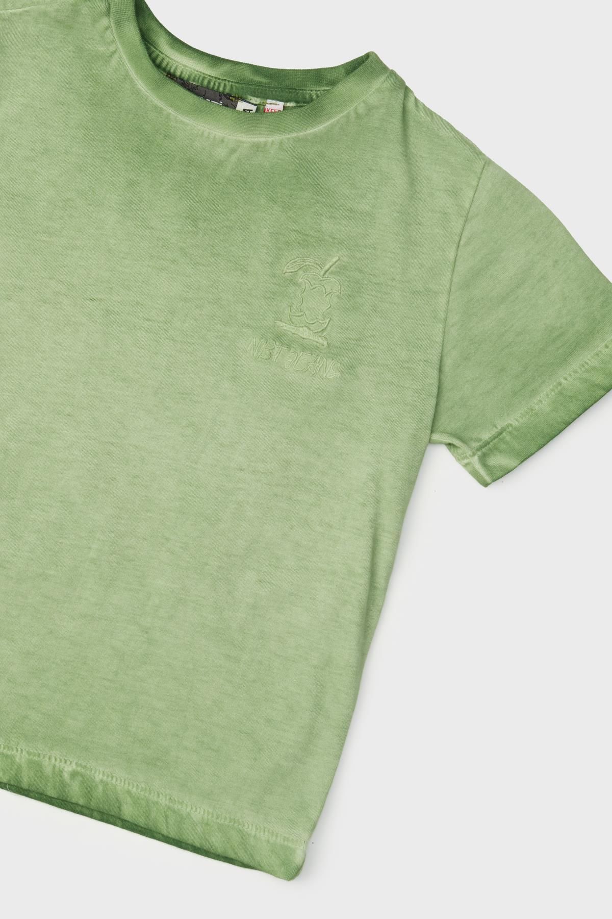 Nebbati-BG Store Boy's Green T-Shirt 7