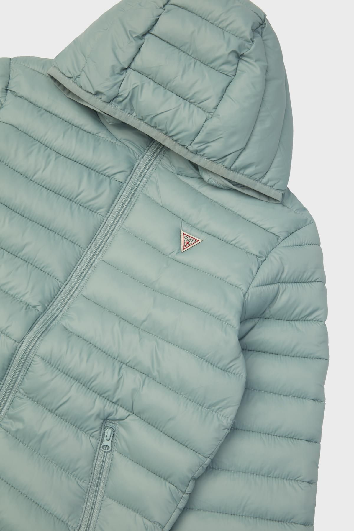 کاپشن خاکستری مردانه و زنانه Bg Store یونیسکس Coat 23PFWGH3T00 Guess