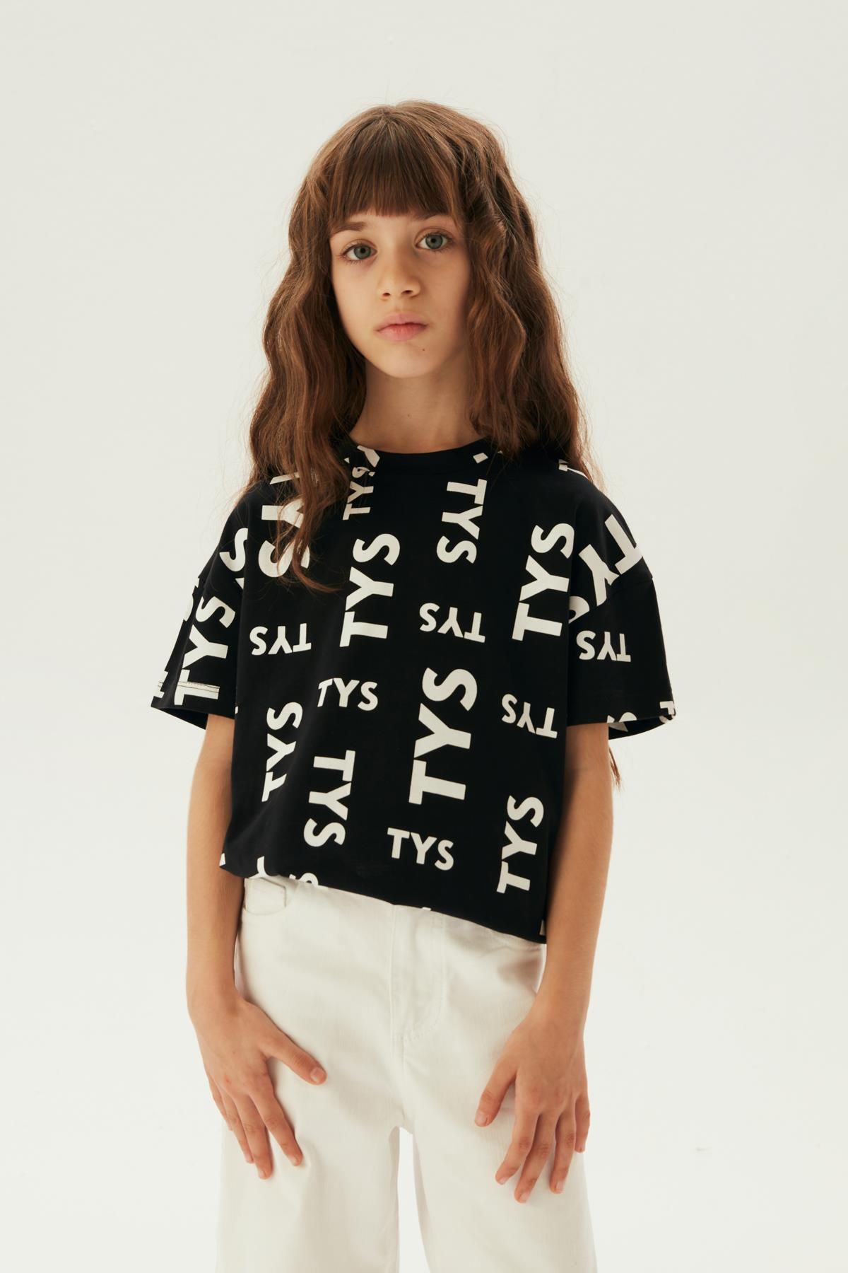 Tyess-Magazin Bg Pantaloni albi pentru fete 2