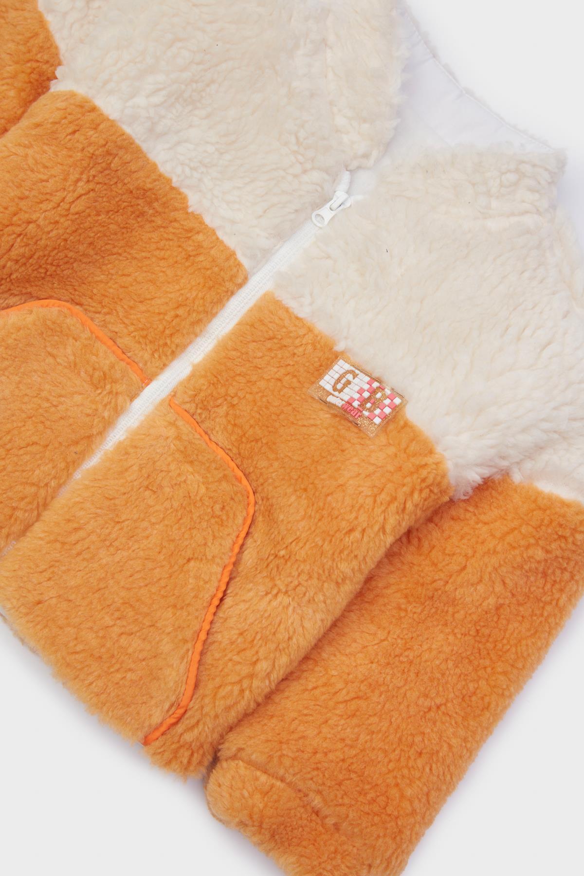 GB Baby Bg Store Kız Bebek Desenli Mont 23fw1bg2731 fotoğrafı 3 (önizleme)