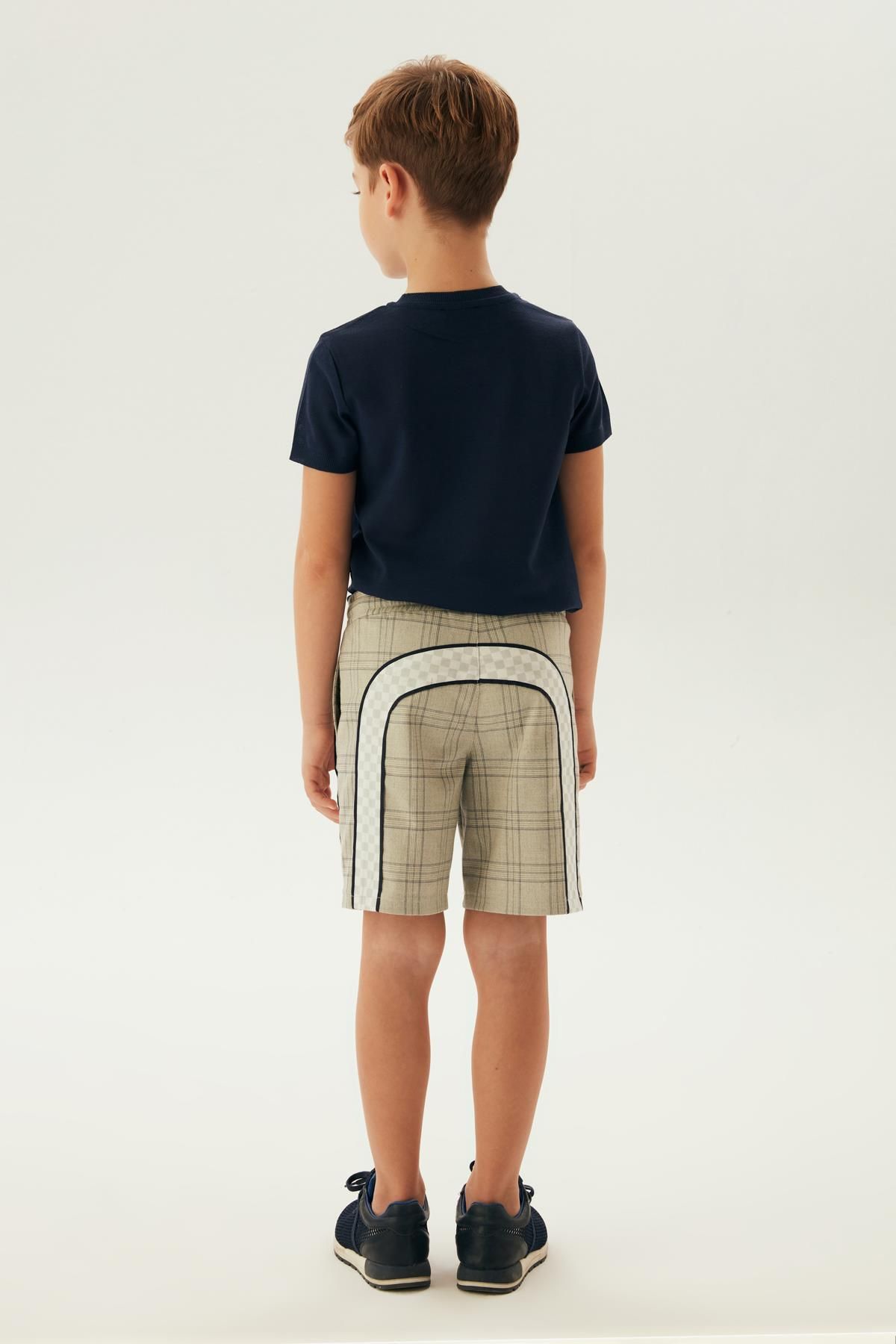 Nebbati-BG Store Boy's Plaid Shorts 4