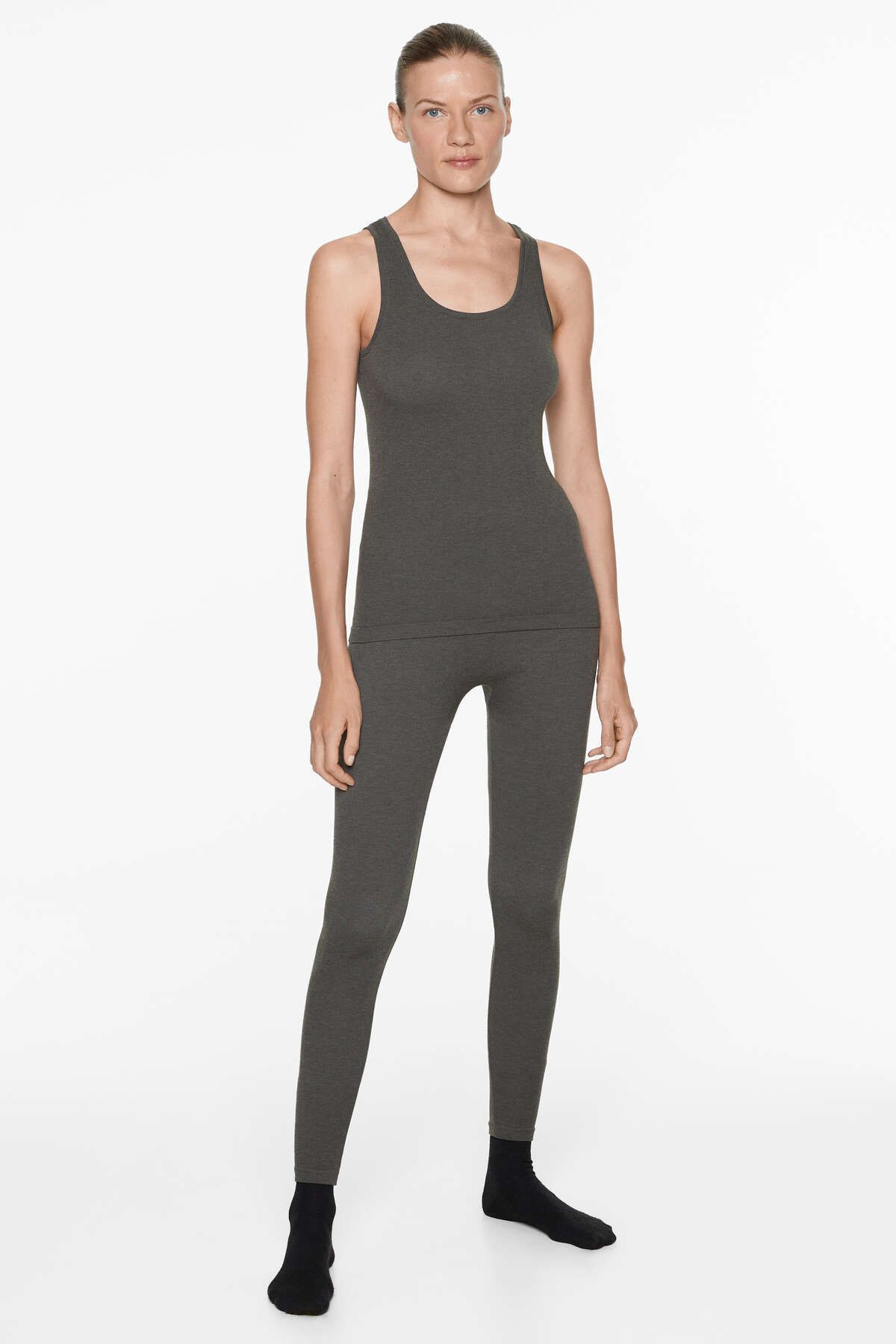 Oysho-Everyday Base Layers Light Seamless One Size T-Shirt 5