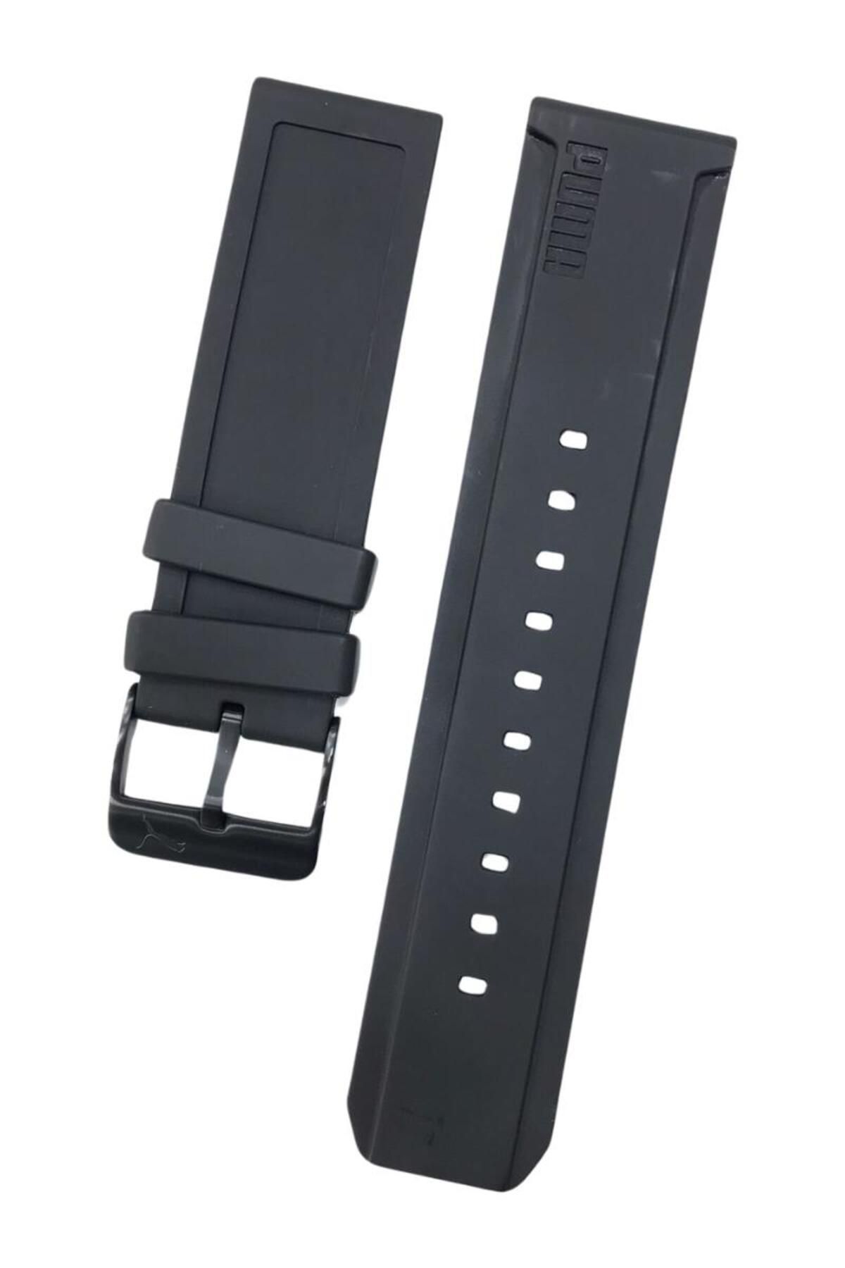 Puma-Pu 104111   Black Original Silicone Watch Band 1