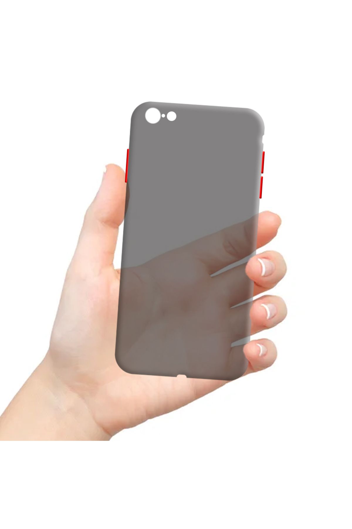 Tekamo Apple iPhone 6 Plus Uyumlu Ultra İnce Zar Telefon Kılıfı