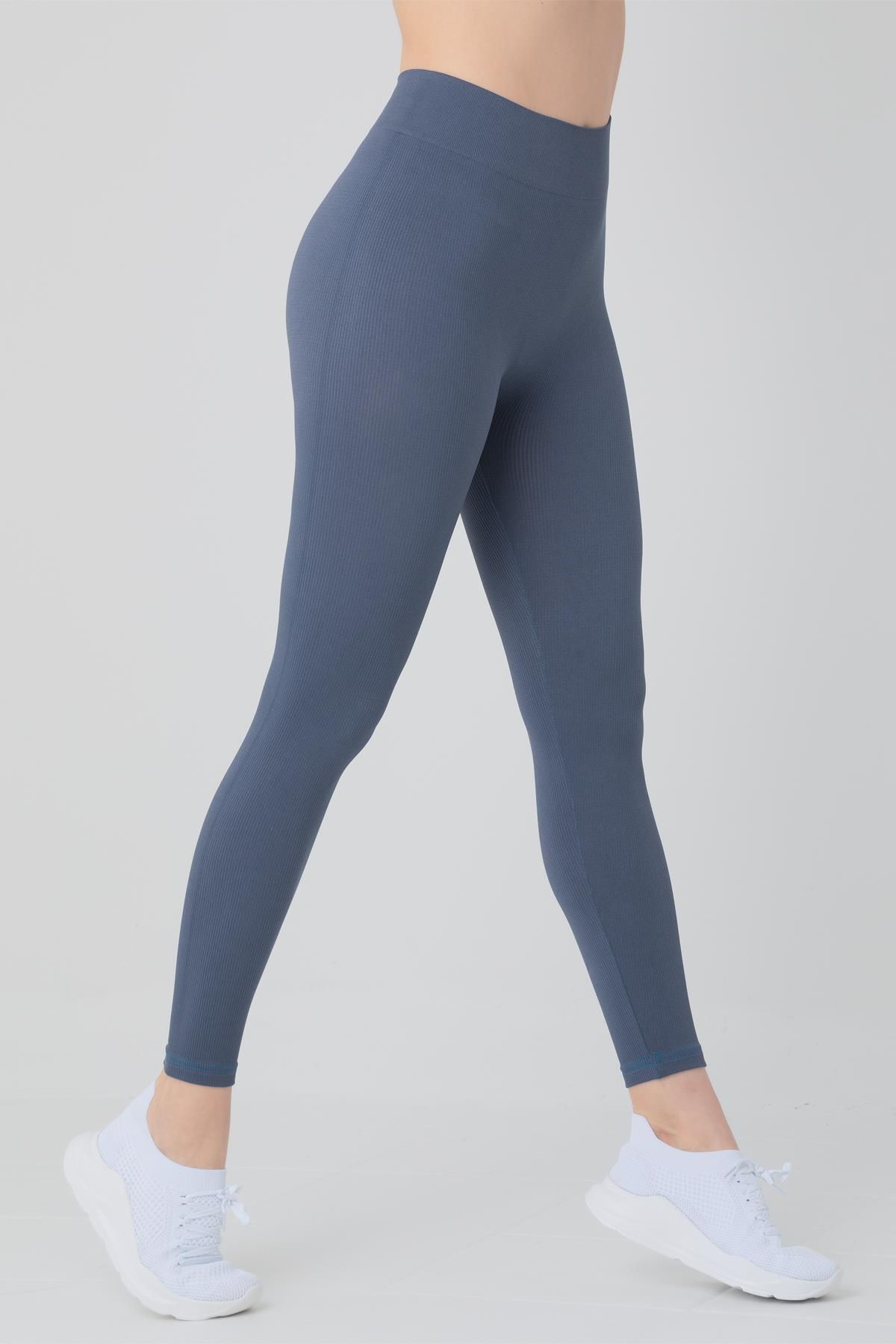 Doremi-Seamless Knitted High Waist Leggings 3