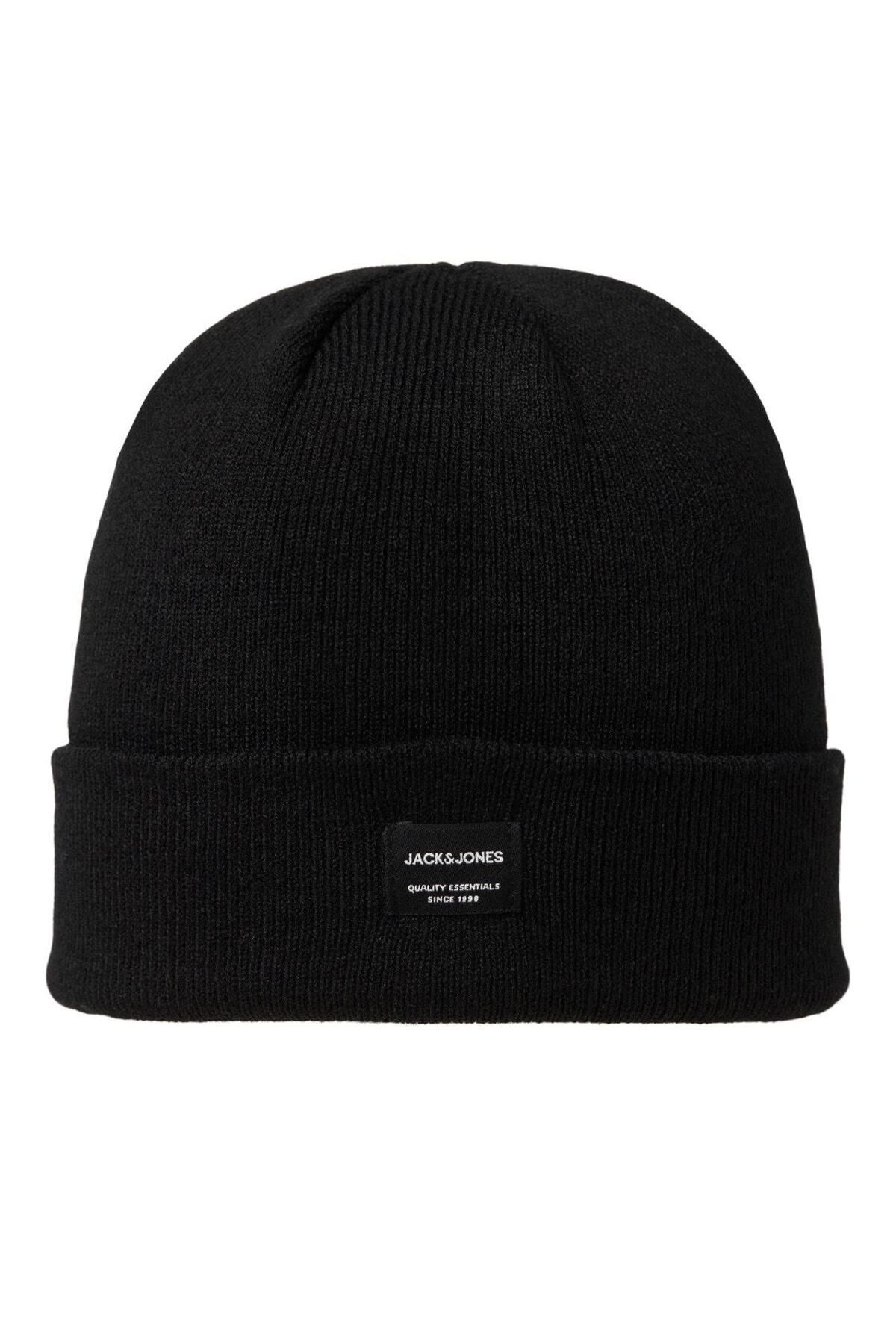 Jack & Jones-Black Beanie For kids 5