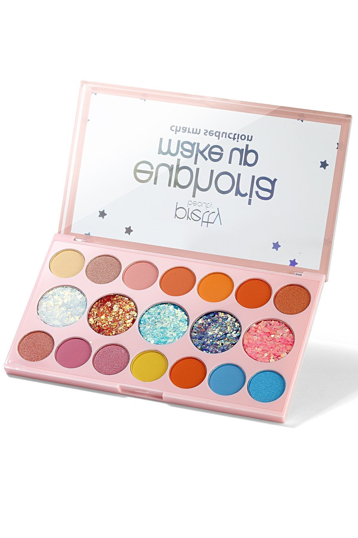 pasajdanal-Euphoria Seduction 19-Piece Glitter Eye Shadow Makeup Palette 1
