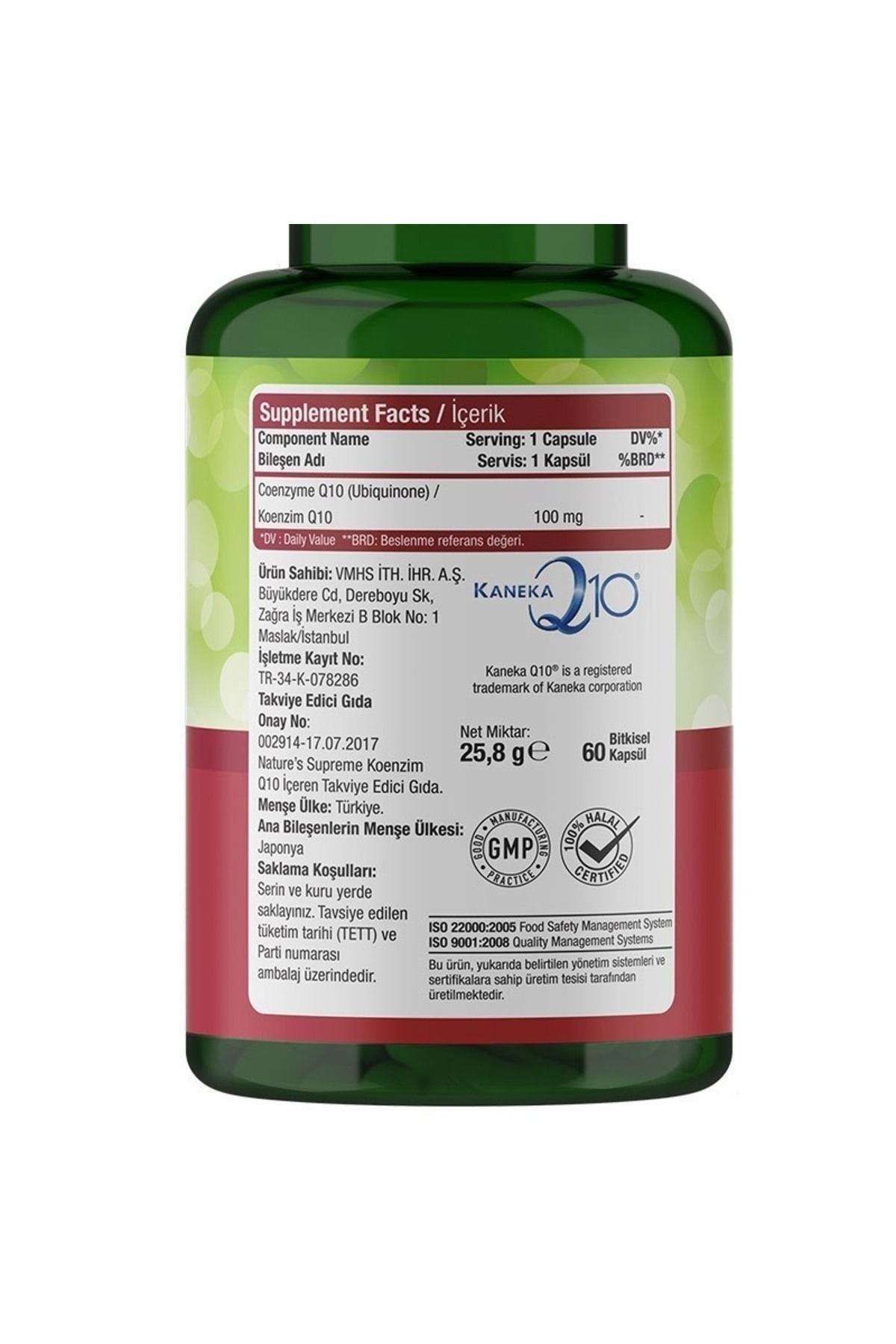 Nature's Supreme-Coenzyme Q10 100 Mg 60 Capsules 6