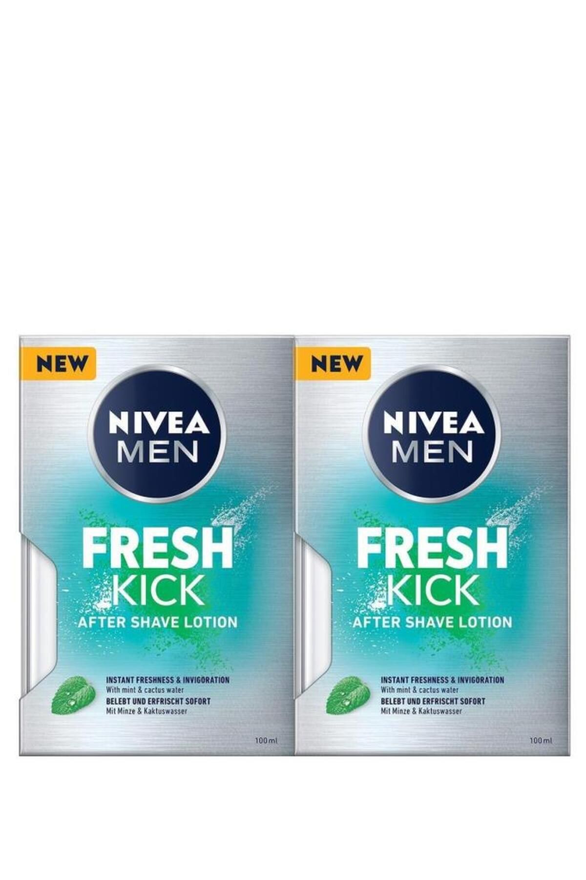 NIVEA Men Fresh Kick Tıraş Sonrası Losyon 100 ml X2