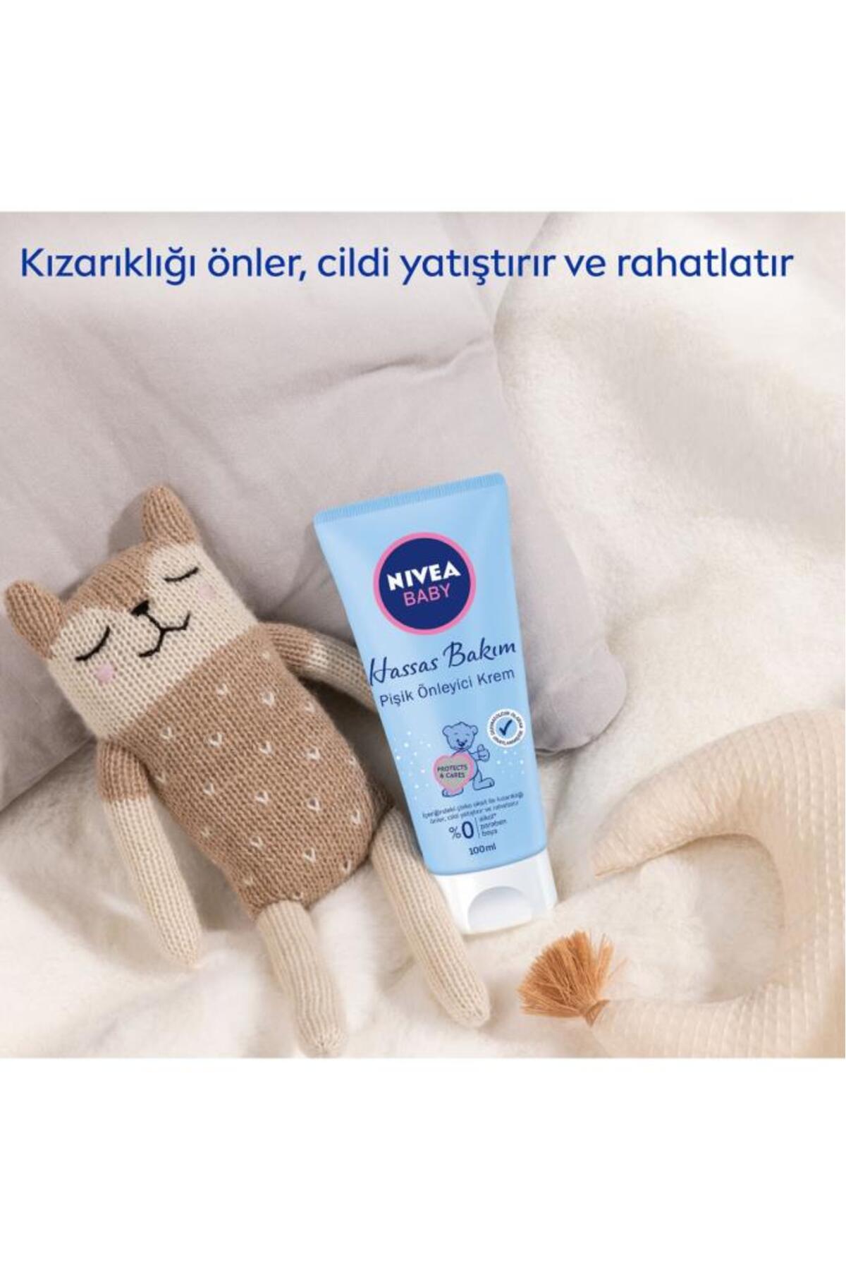 NIVEA Pişik Kremi 100 ml Bebek Yağı 200 ml fotoğrafı 2 (önizleme)
