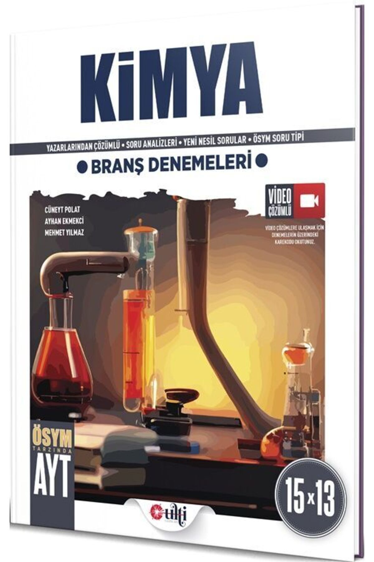 AV YAYINLARI Ulti Yayınları AYT Kimya 15 x 13 Branş Denemeleri