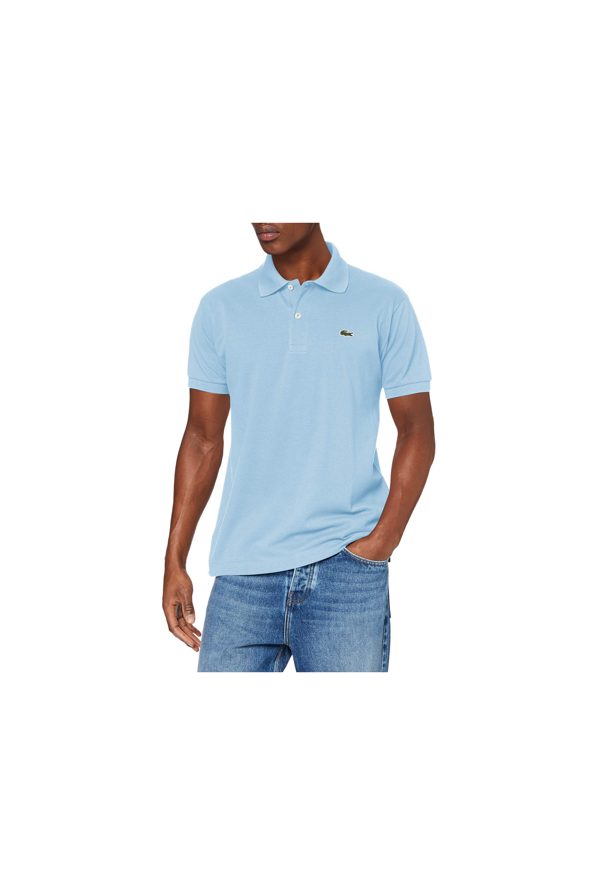 Lacoste-Poloshirt für Herren in unifarben 1