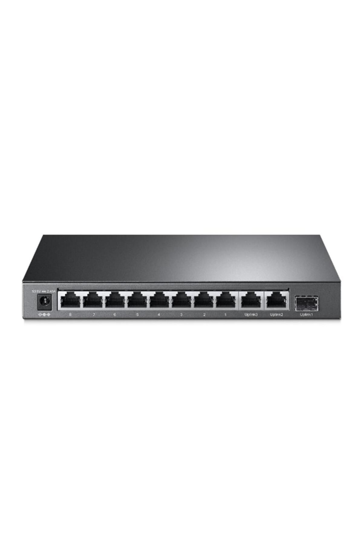 Vobotek Teknoloji -Link TL-SL1311MP 8 Port 10-100 Mbps 2 Port 10-100-1000 Mbps Switch 1 Port SFP
