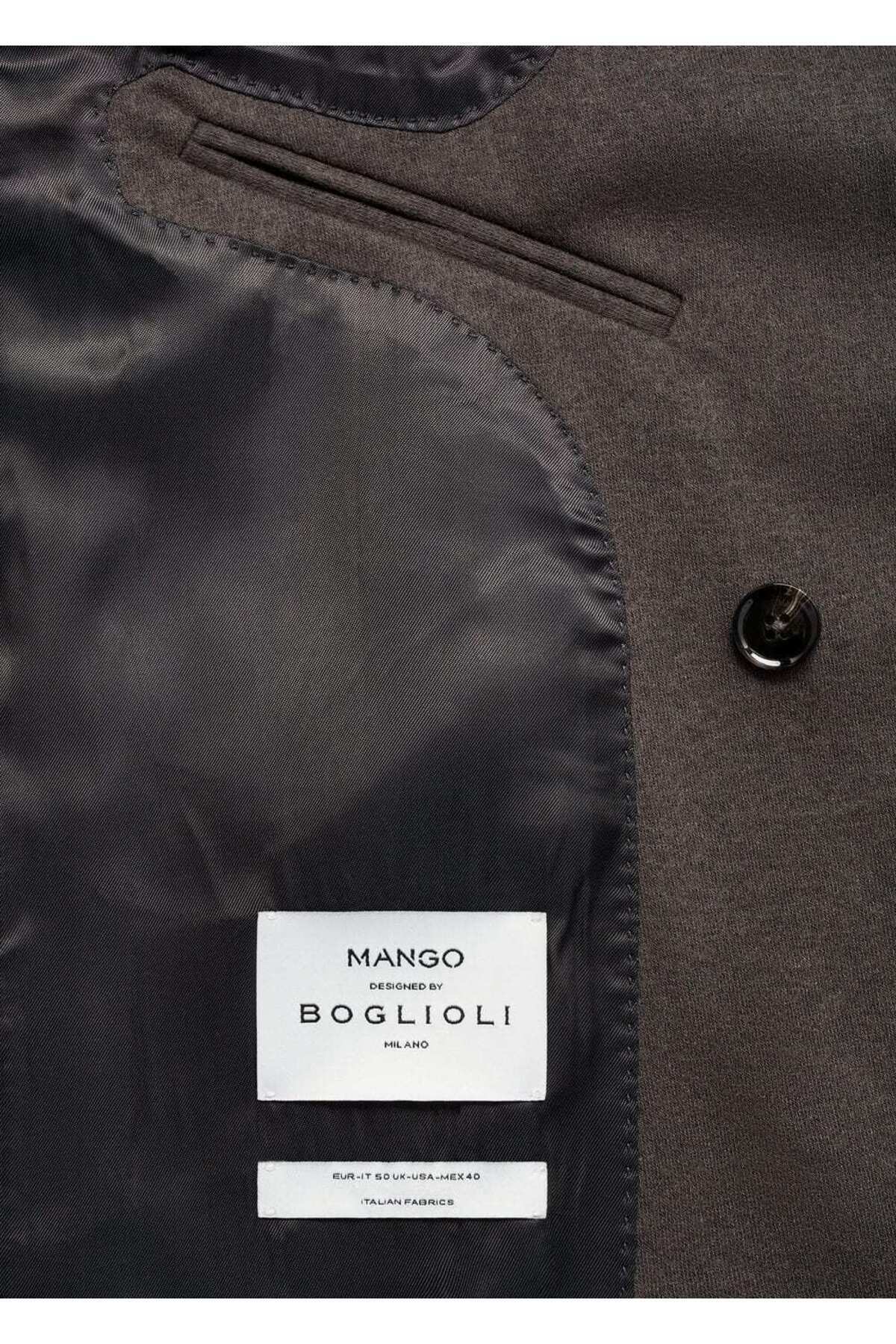 MANGO Man-Blazer Jacket -- 8