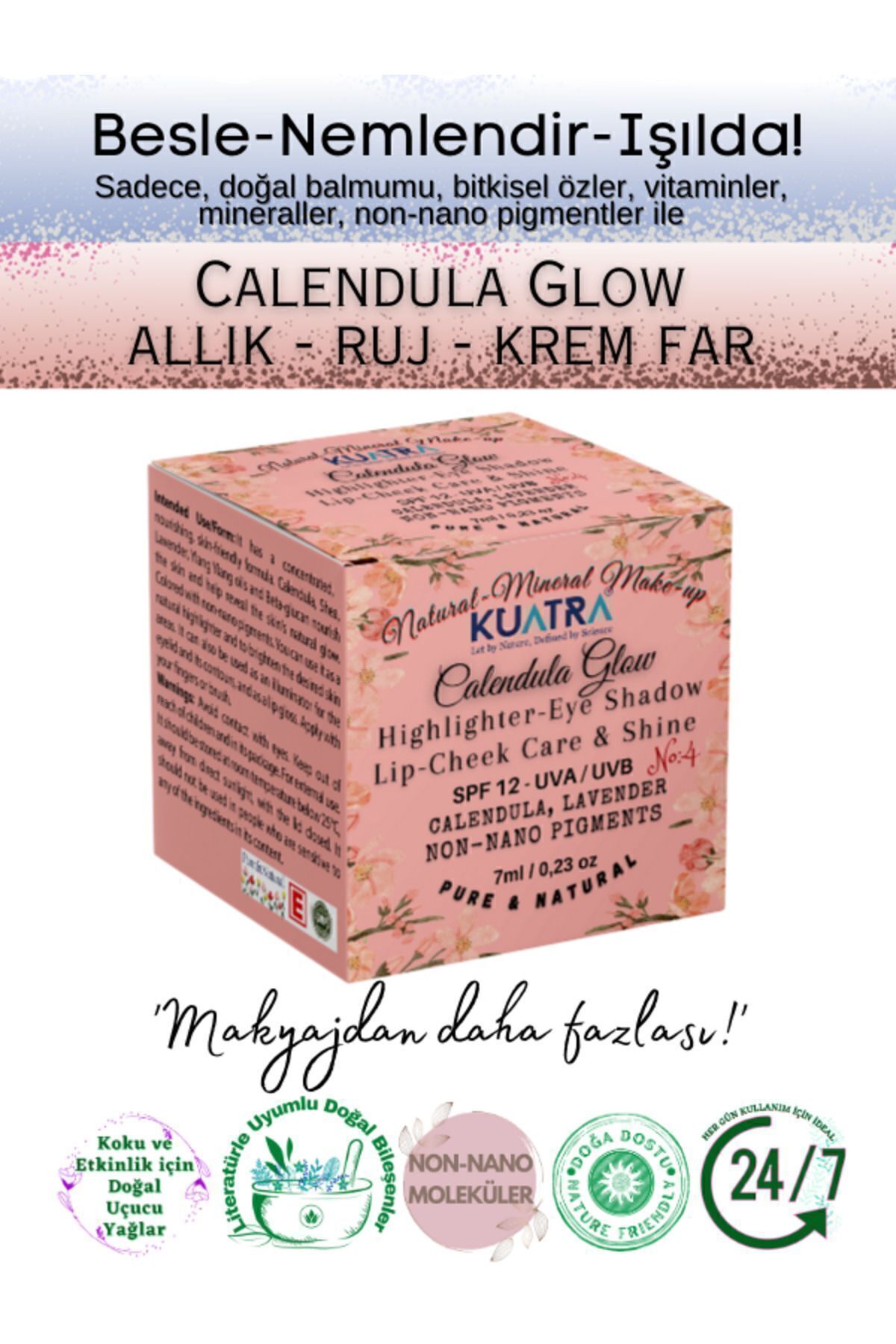 le glow hydratant calindula lantioxydant le balm rayonnant léclairage naturel