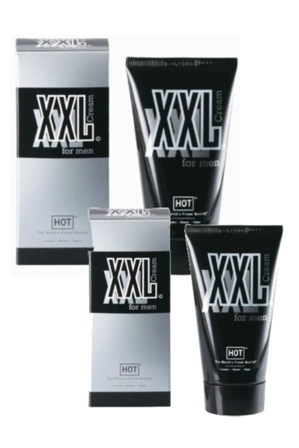 Hot XXL Erkeklere ozel dıklestırıcı bakım kremi 50 ml X 2 adet