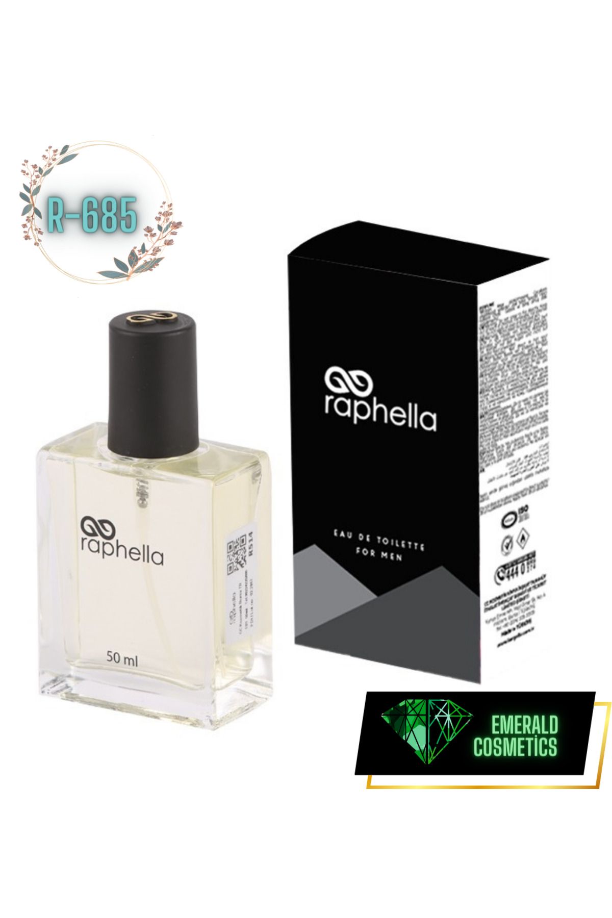 raphella 685 edt 50 ml de parfum masculin