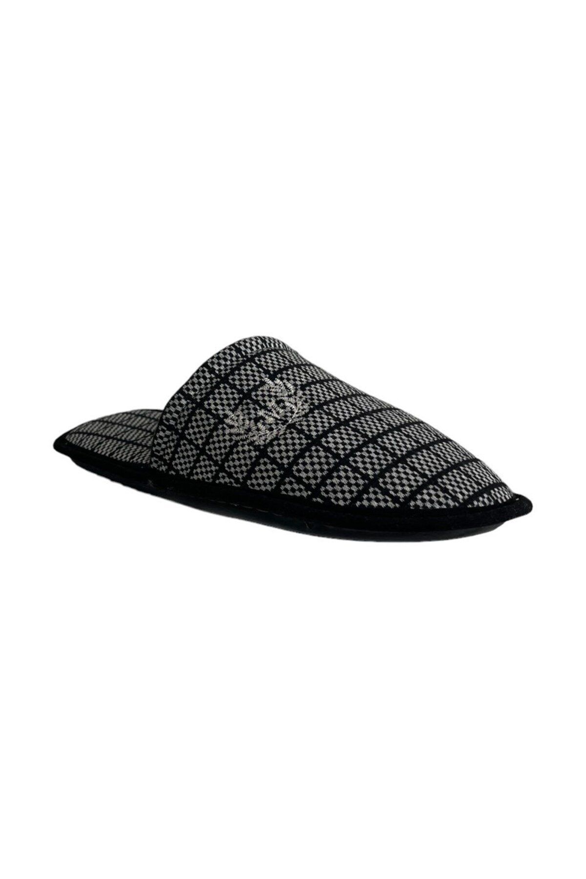 Liger-Black Men's Winter House Slippers 3