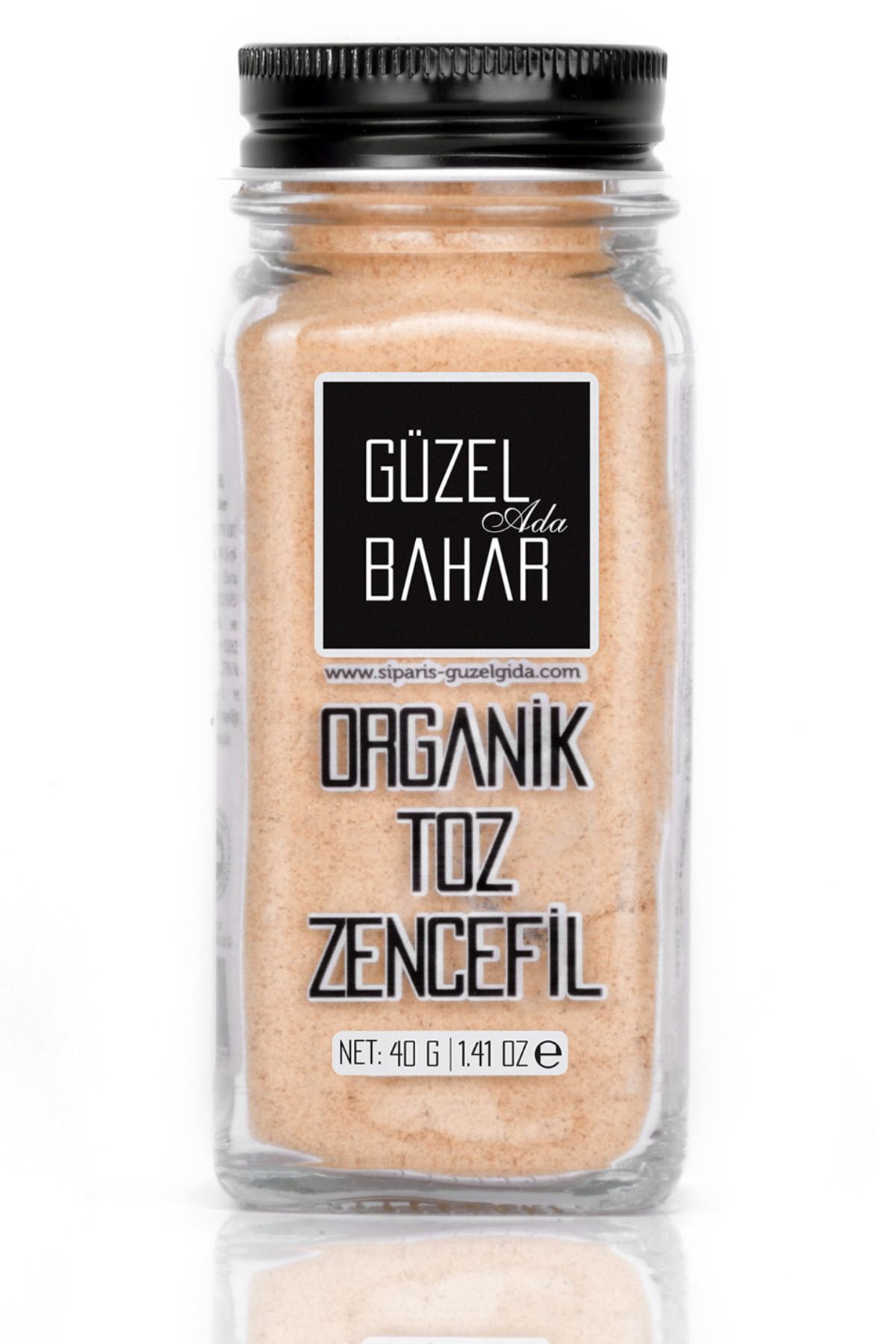 Güzel Ada Gıda Organik Toz Zencefil 40gr