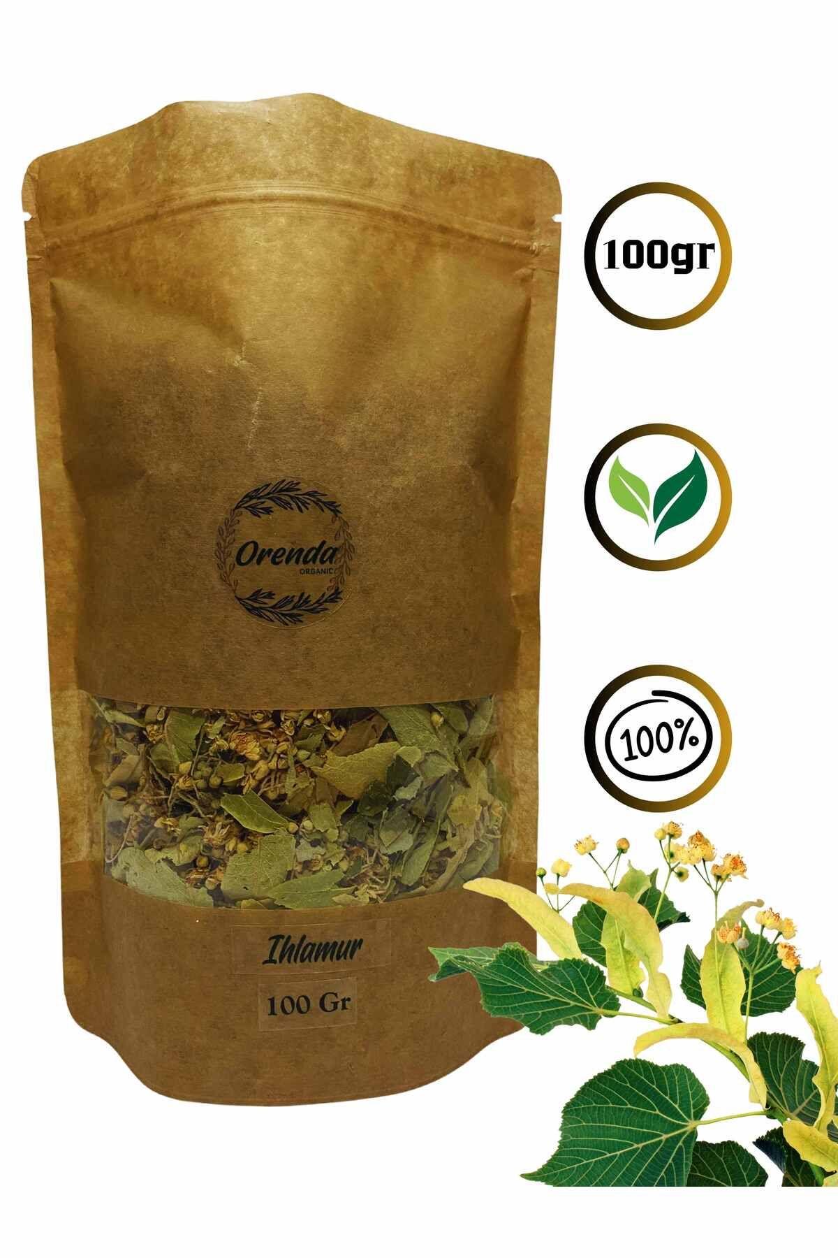 Orenda Ihlamur 100gr (Doğal Kurutulmuş, Elenmiş, Katkısız,Şifa)