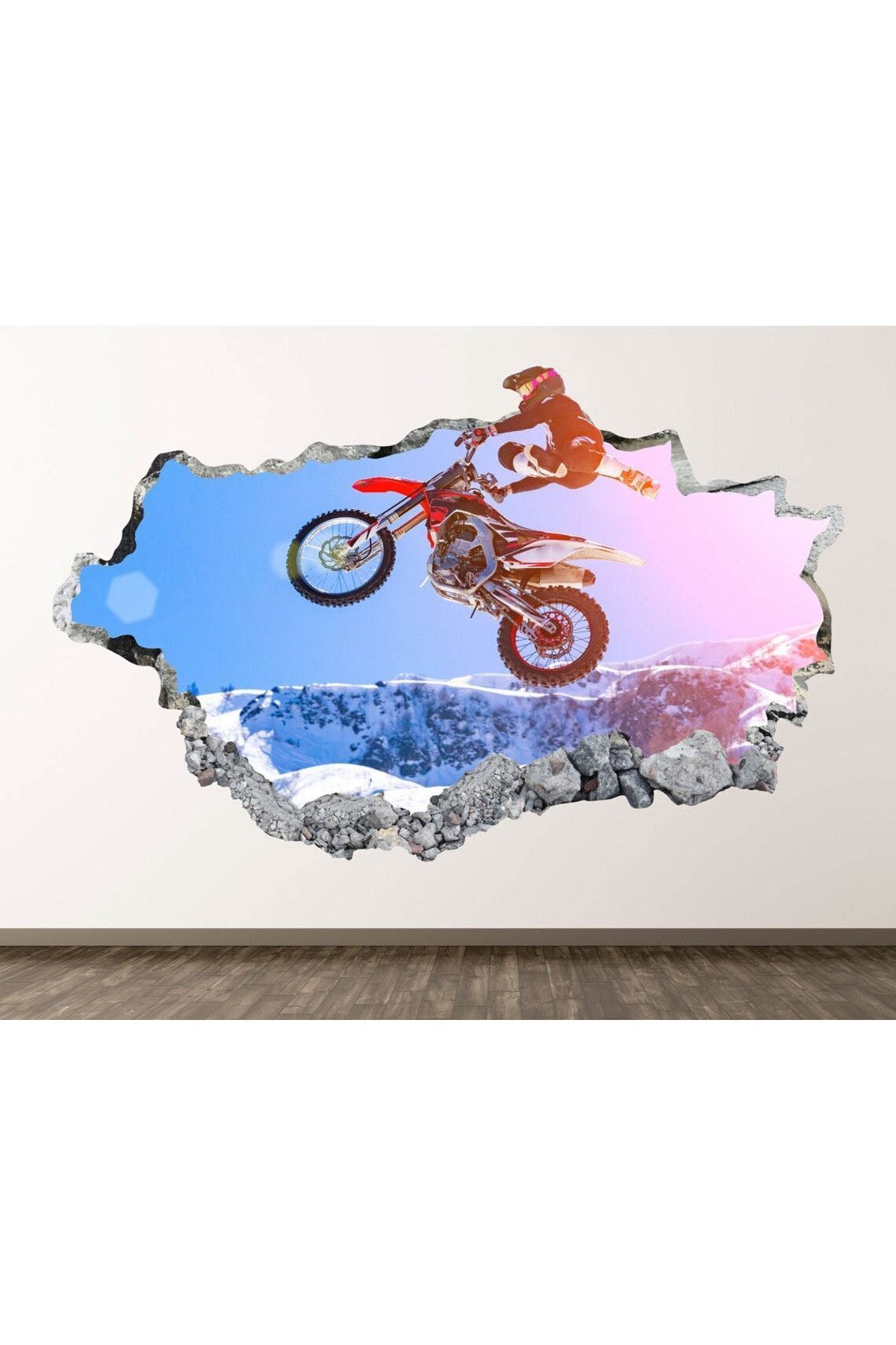 Full Hd Baskı 3D Modern Duvar Sticker