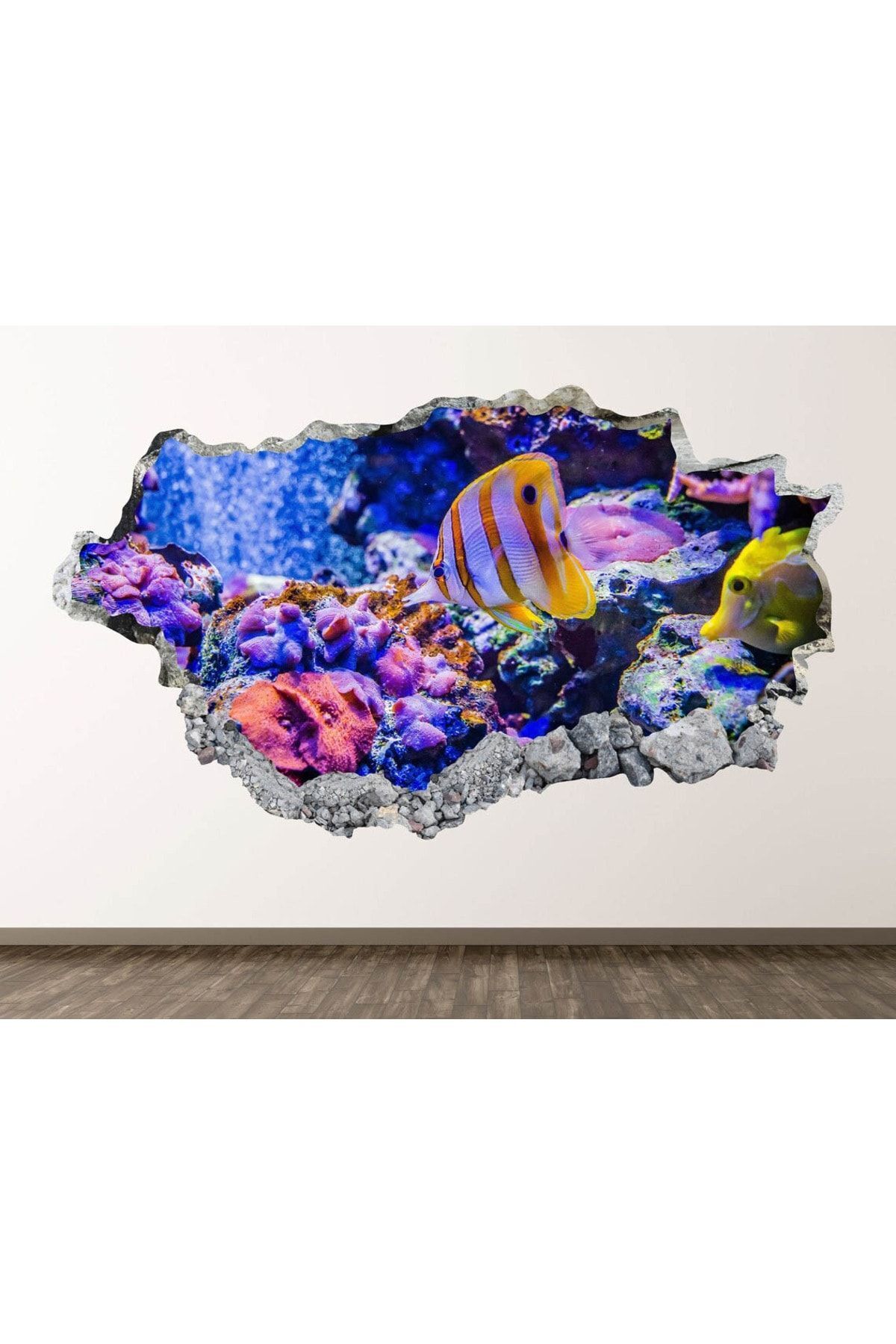 Full Hd Baskı 3D Modern Duvar Sticker